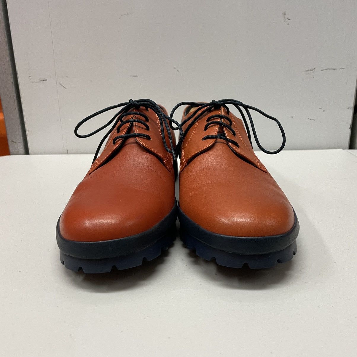 Camper Pegaso Blucher Oxford Lightweight Shoes Formal Leather Size US 11 / EU 44 - 3 Thumbnail