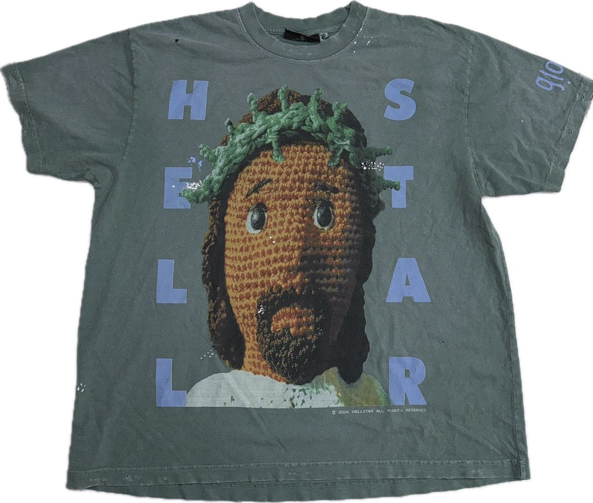 HELLSTAR Hellstar Crochet T-shirt Size US XL / EU 56 / 4 - 1 Thumbnail