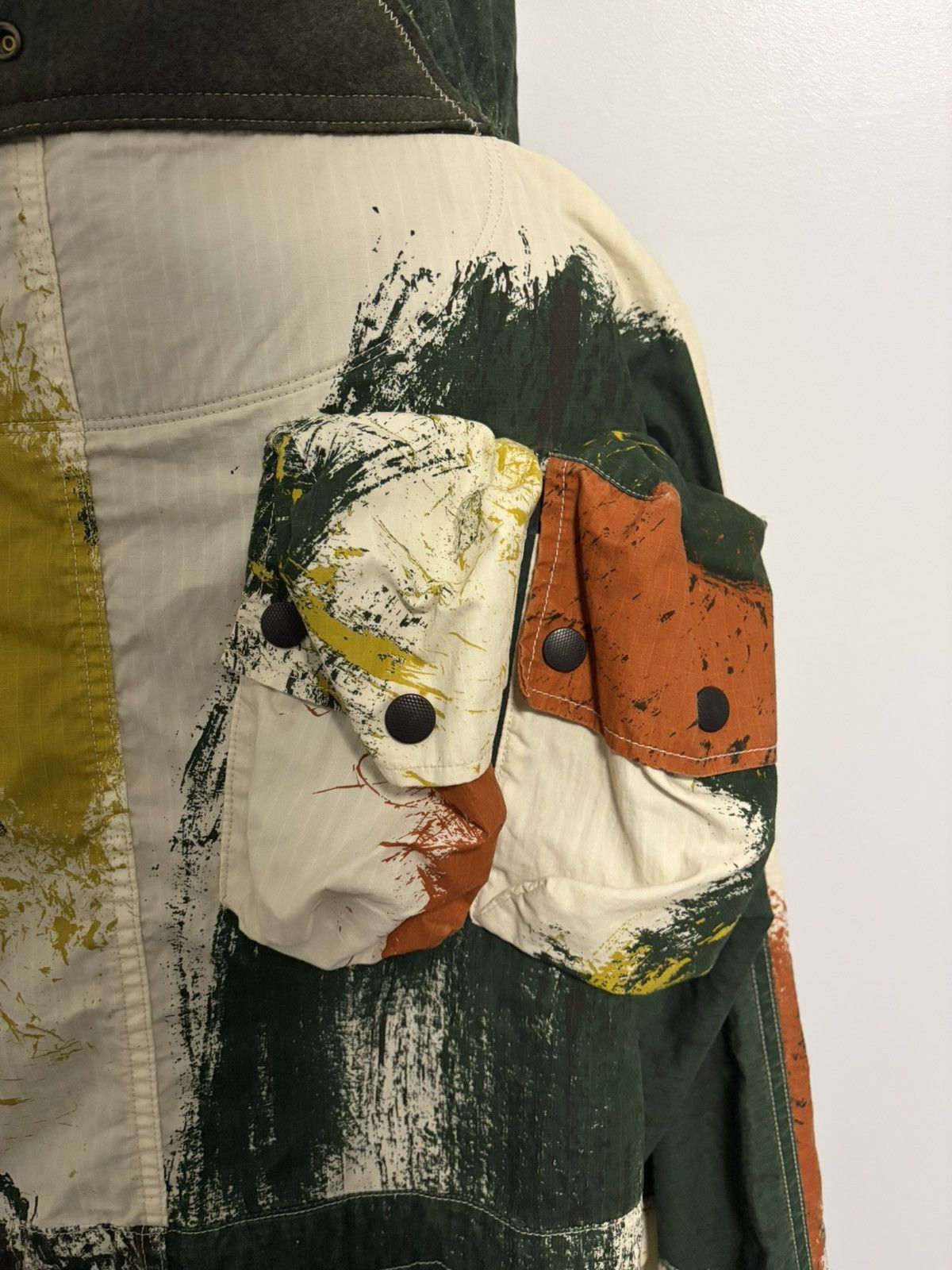 Kapital Kapital Multi-Color Paint Splatter Hooded Jacket Size US M / EU 48-50 / 2 - 7 Thumbnail
