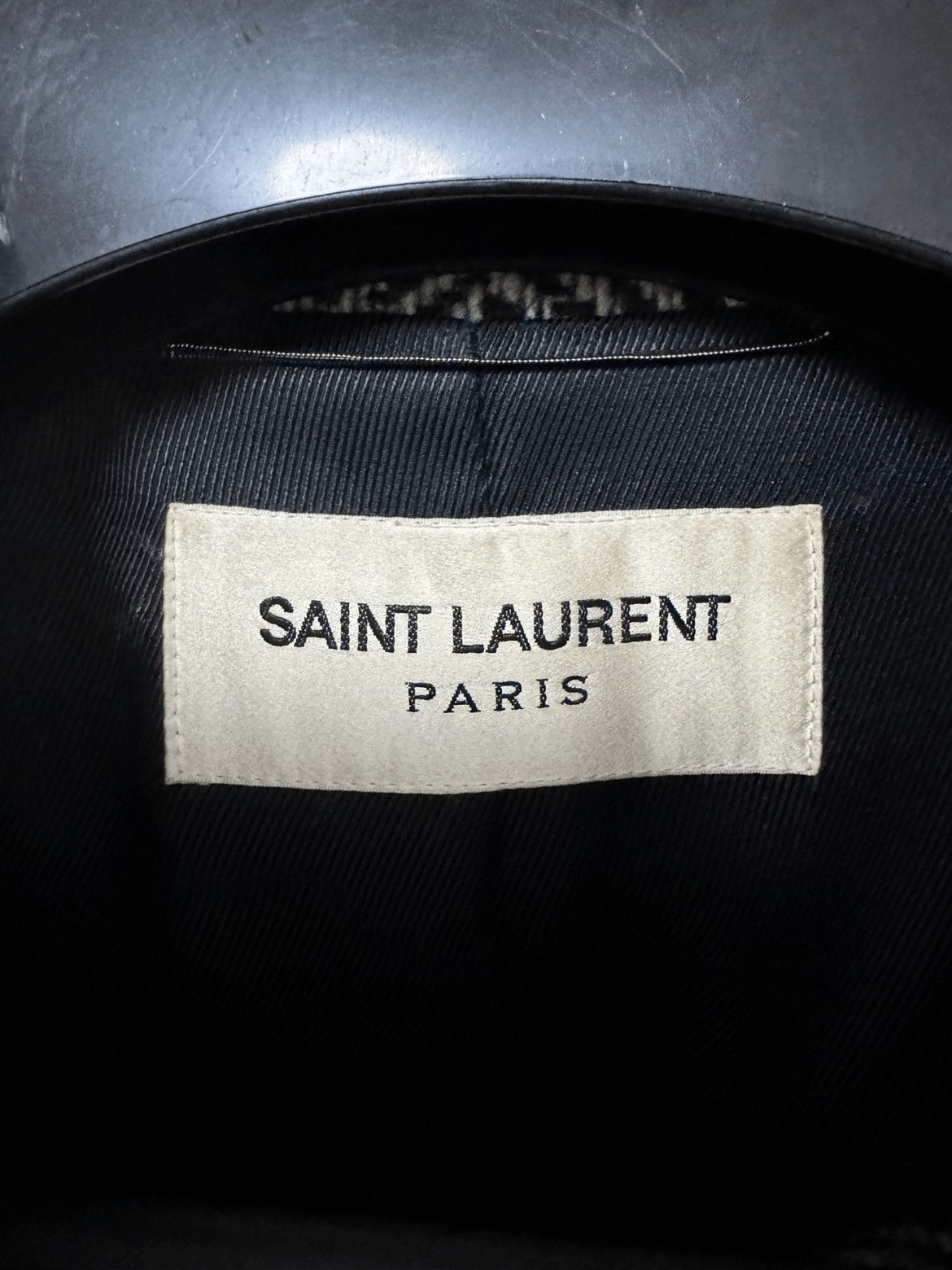 Saint Laurent Paris Sz 48 Saint Laurent Paris by Hedi 13AW Wool Coat-2508 Size US M / EU 48-50 / 2 - 6 Thumbnail