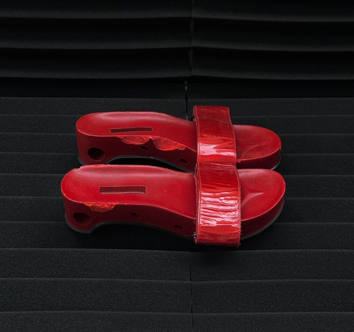 Issey Miyake AW 1995 Rare Futuristic 2-in-1 Platform Sandals Size US 7 / IT 37 - 1 Thumbnail