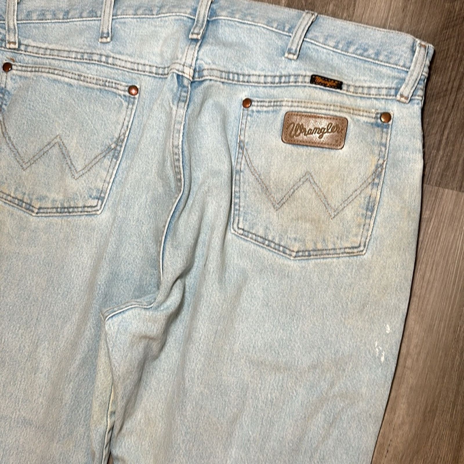 Wrangler Wrangler Cowboy Cut Original Fit Painters Work Jeans - 38x36 Size US 38 / EU 54 - 5 Thumbnail