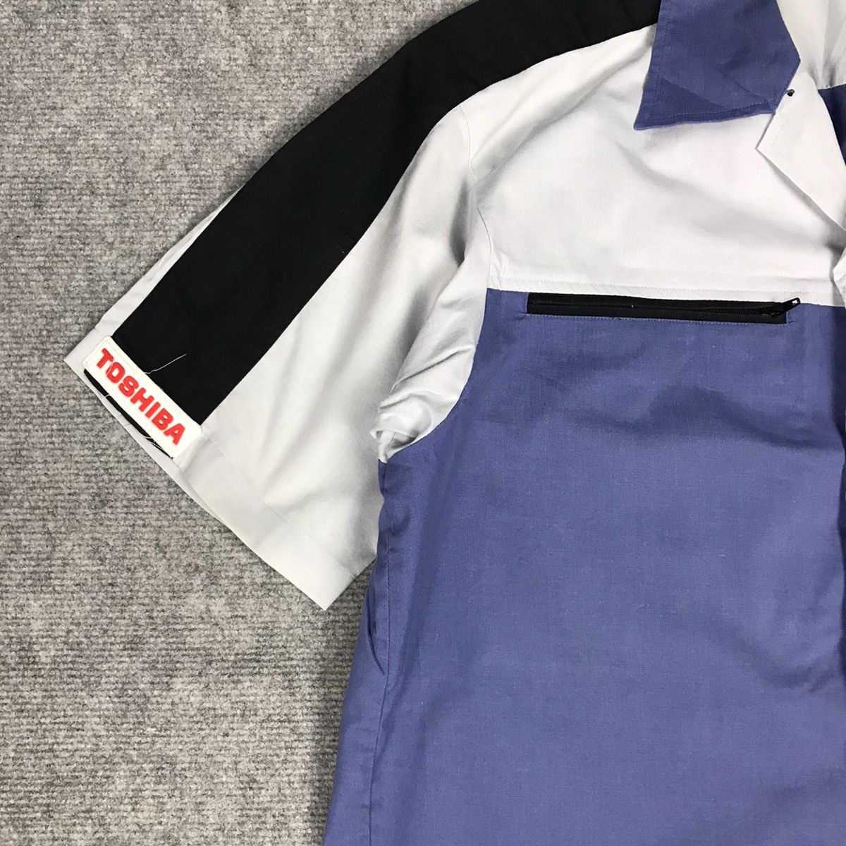 Japanese Brand TOSHIBA BUTTON UNIFORM SHIRT Size US L / EU 52-54 / 3 - 3 Thumbnail