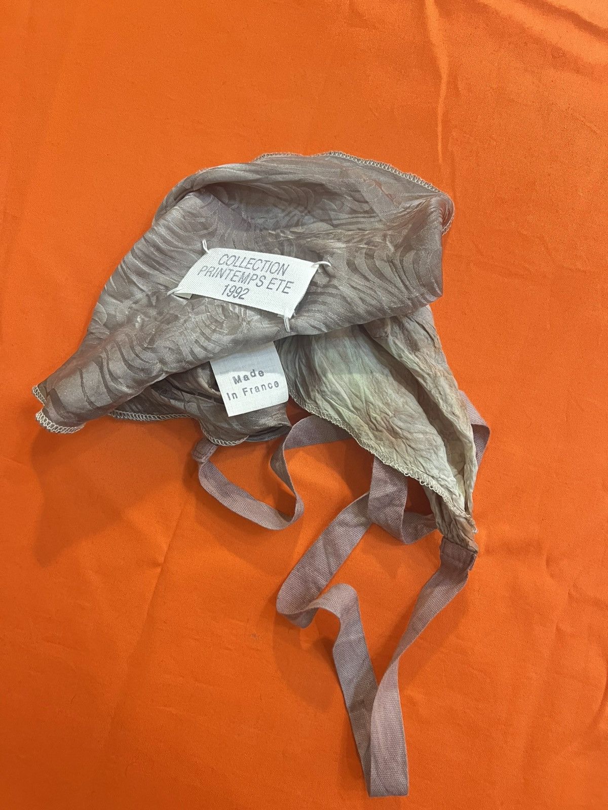 Maison Margiela MAISON MARGIELA scarf top P/E 1992 reedition 1994 Size ONE SIZE - 2 Thumbnail