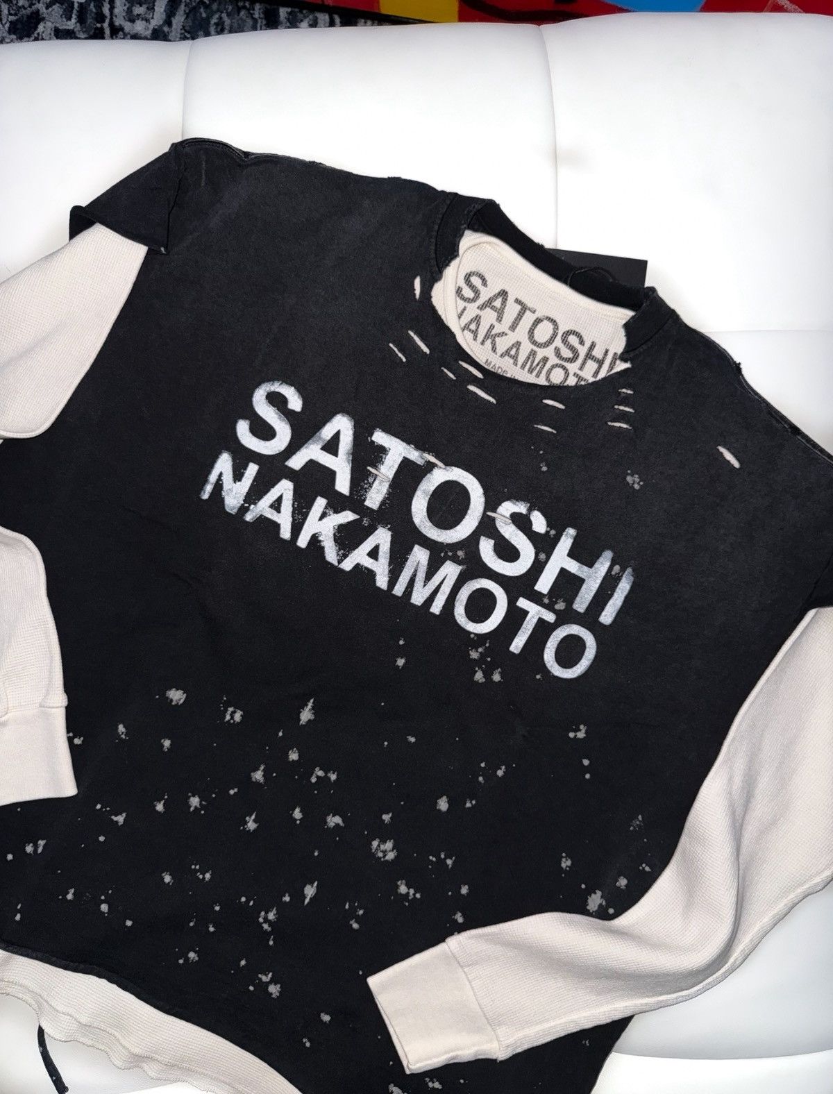 Satoshi Nakamoto Satoshi nakamoto double layered thermal t shirt Size US L / EU 52-54 / 3 - 2 Thumbnail