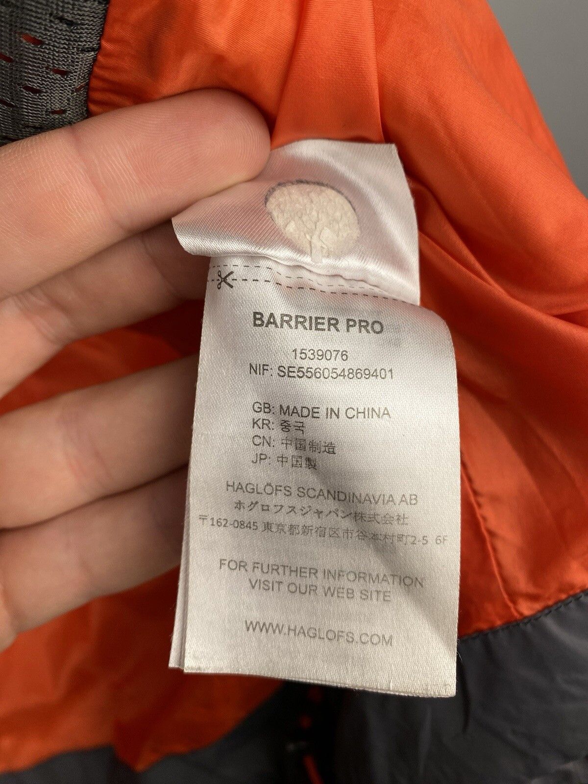 Haglofs Haglofs Nylon Outdoor Barrier Pro Puffer Jacket Size US L / EU 52-54 / 3 - 20 Thumbnail
