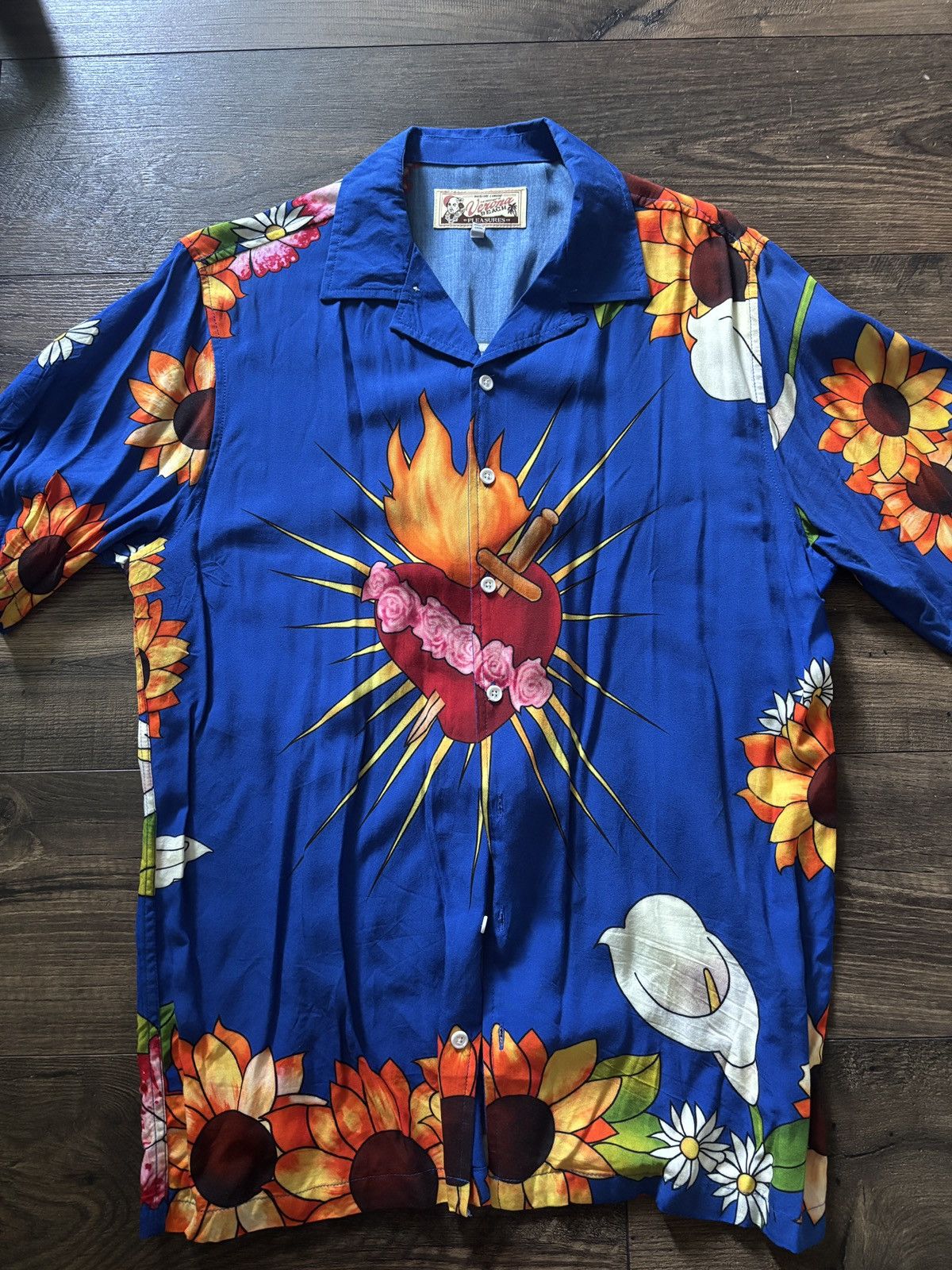 Pleasures Pleasures Romeo and Juliet sacred heart shirt | Grailed