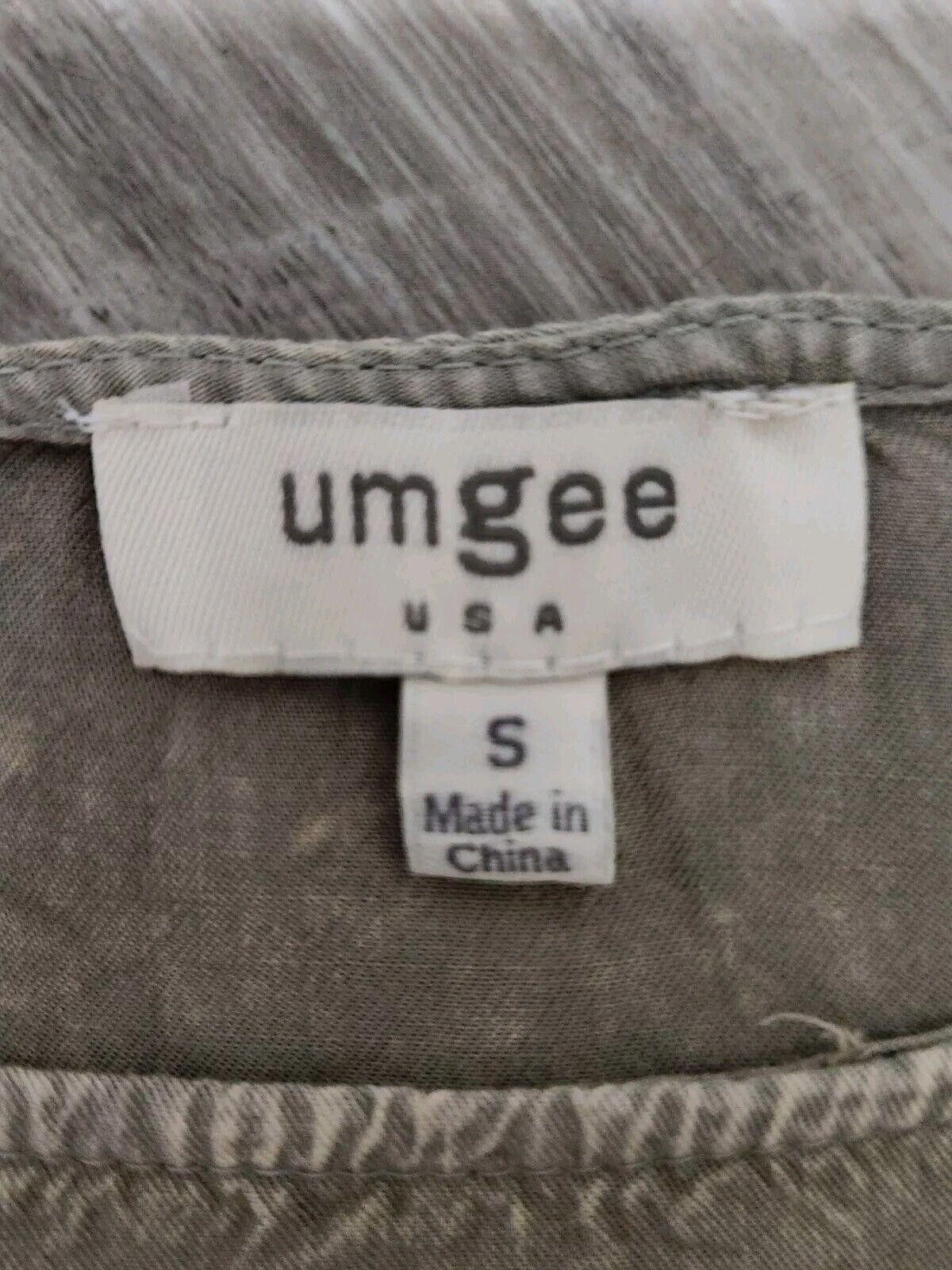Designer Umgee Tops Lot Small Boho Hippie Linen Blend Shirts Size S / US 4 / IT 40 - 6 Thumbnail