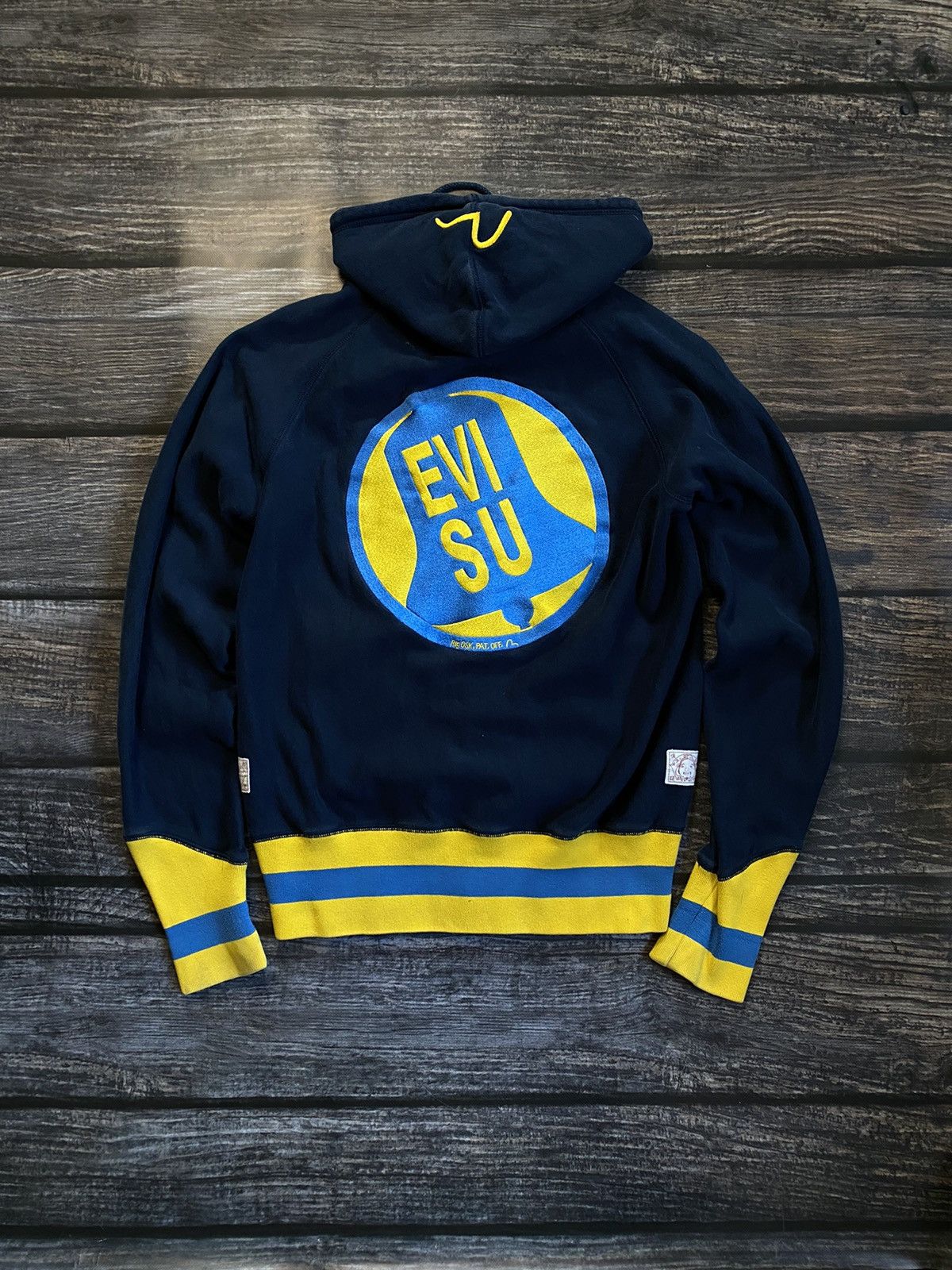 RARE❗️ 90's EVISU VINTAGE HOODIE Y2K