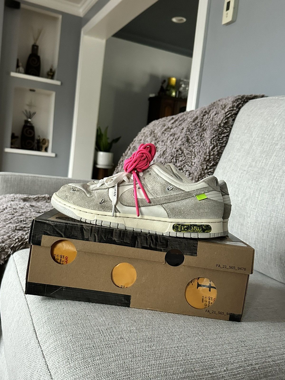 Nike Off White Dunk Low 'lot 17'