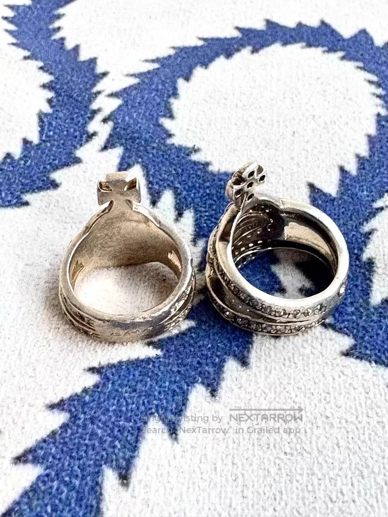 Vivienne Westwood Vivienne Westwood size XS Vintage Diamond-Encrusted Saturn Size ONE SIZE - 2 Thumbnail