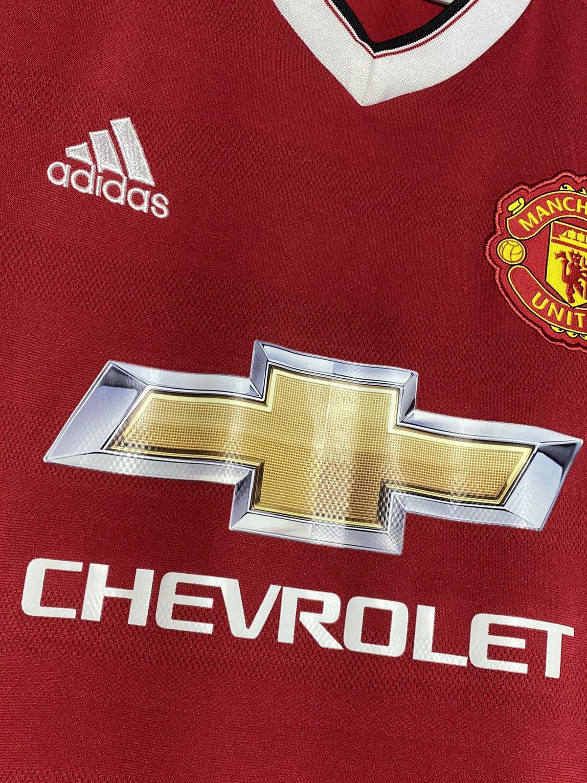 Adidas Adidas Manchester United 2015 2016 Home Football Shirt Size US M / EU 48-50 / 2 - 4 Thumbnail
