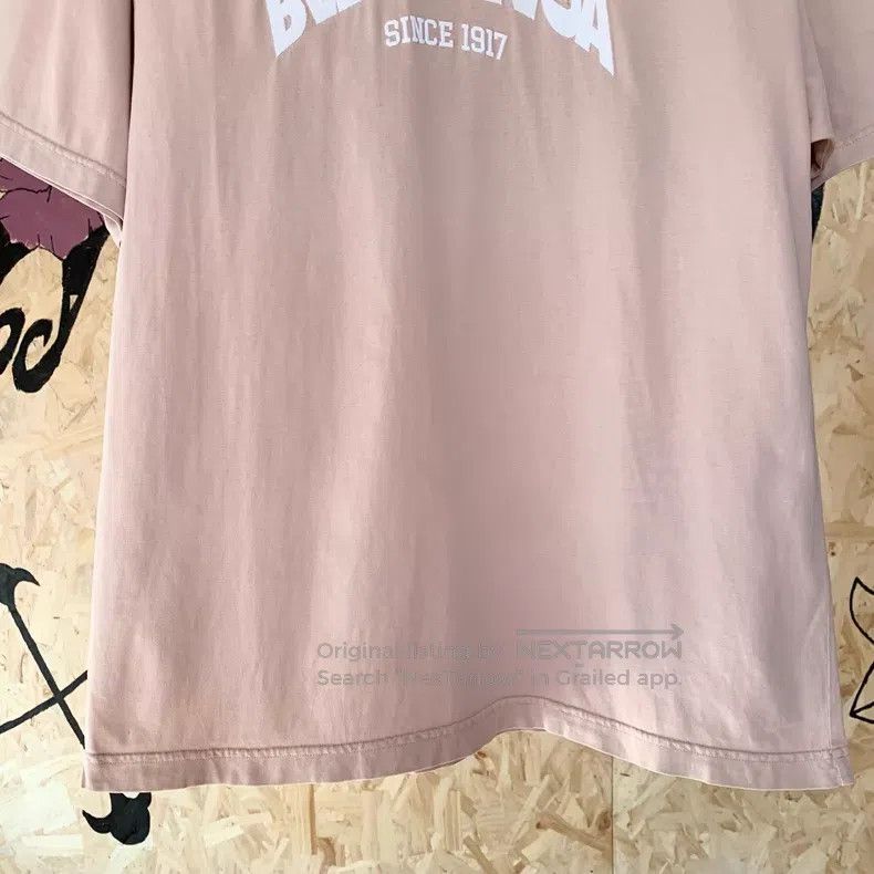 Balenciaga Balenciaga Logo Printed Round Neck Short Sleeve T-Shirt Size US S / EU 44-46 / 1 - 4 Thumbnail