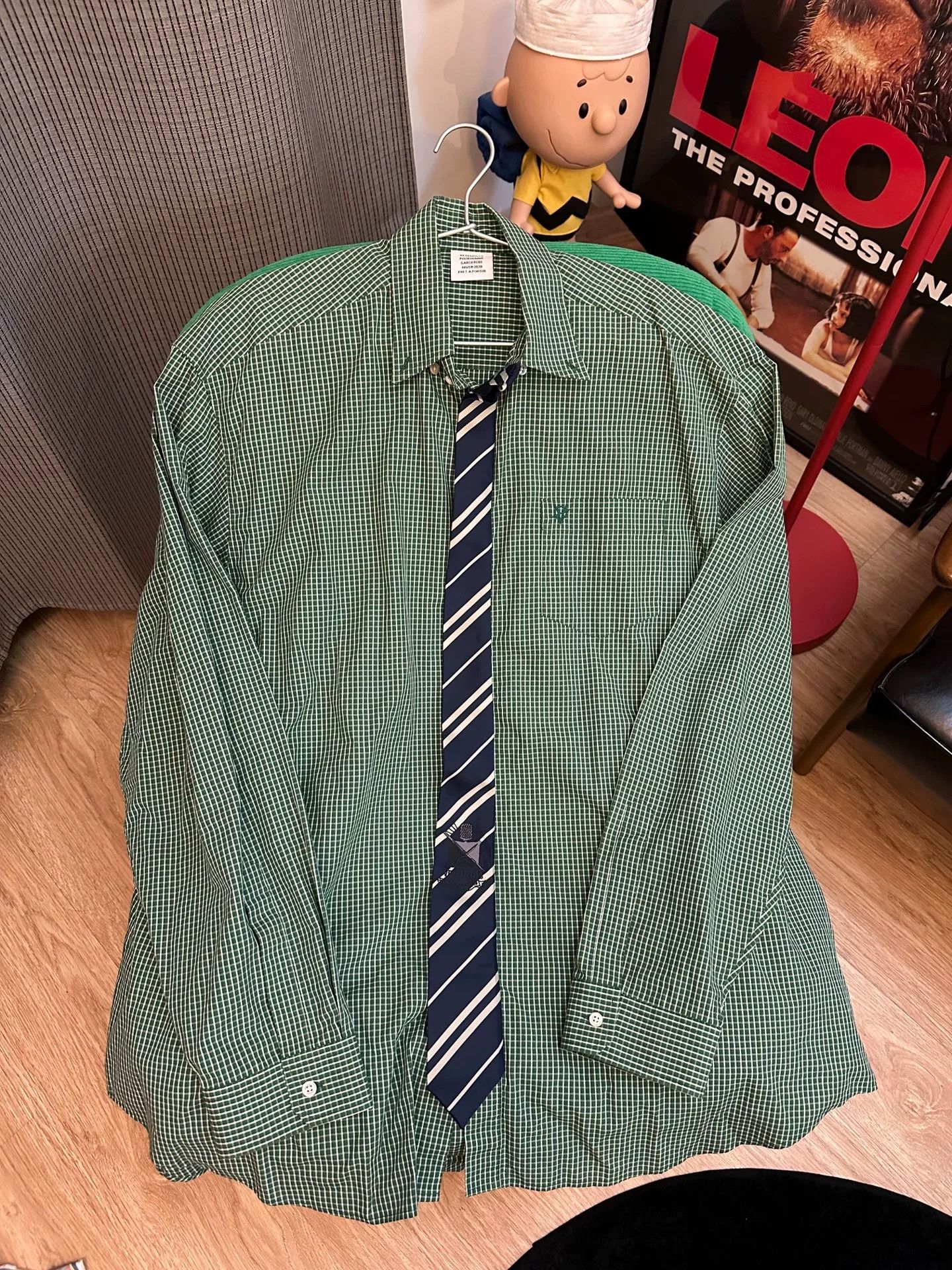 VETEMENTS 2019AW Green Plaid Shirt