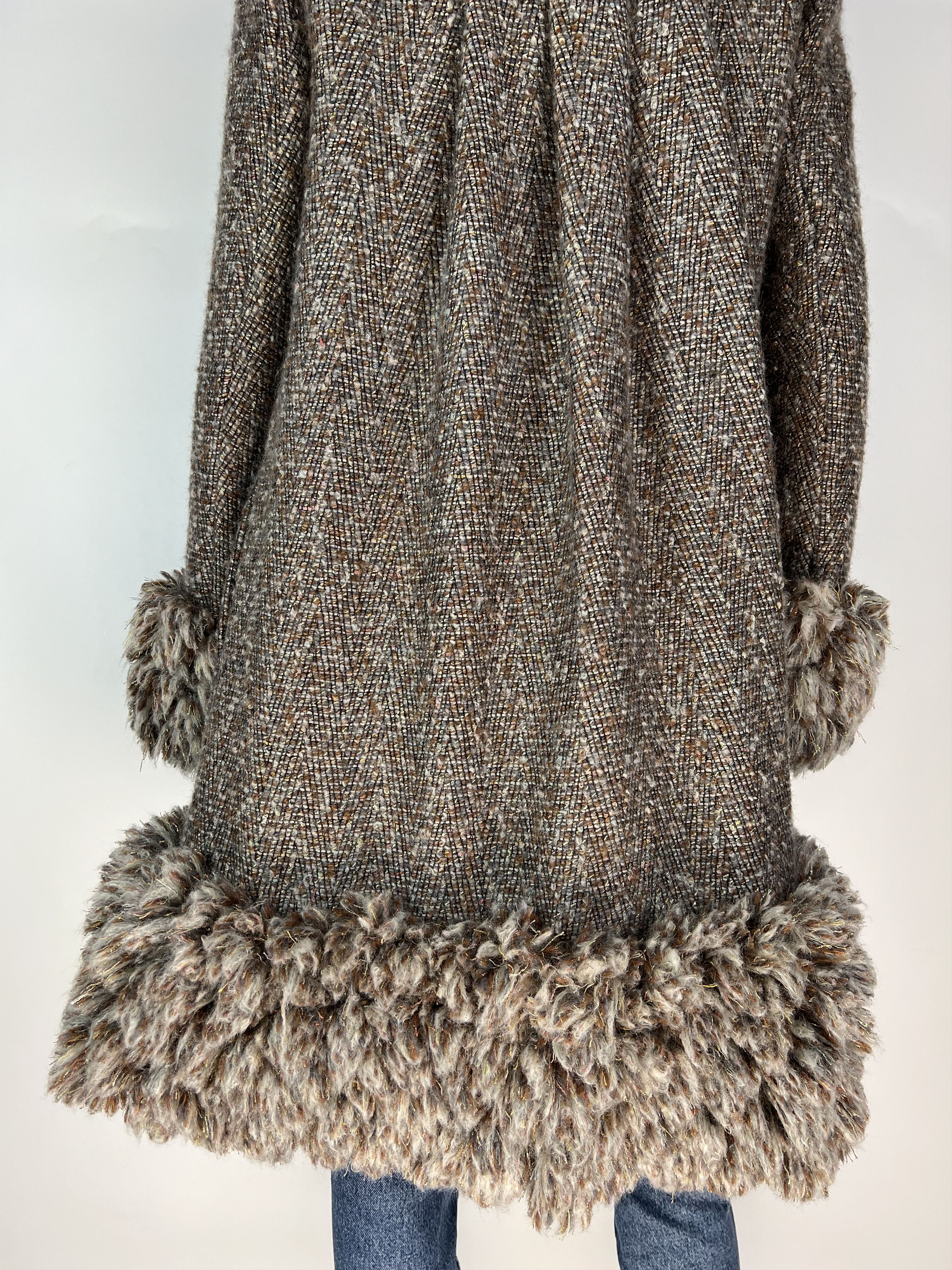 Diane von Furstenberg Diane Von Furstenberg Wool Mohair Heavy Coat Size US8 Size M / US 6-8 / IT 42-44 - 5 Thumbnail