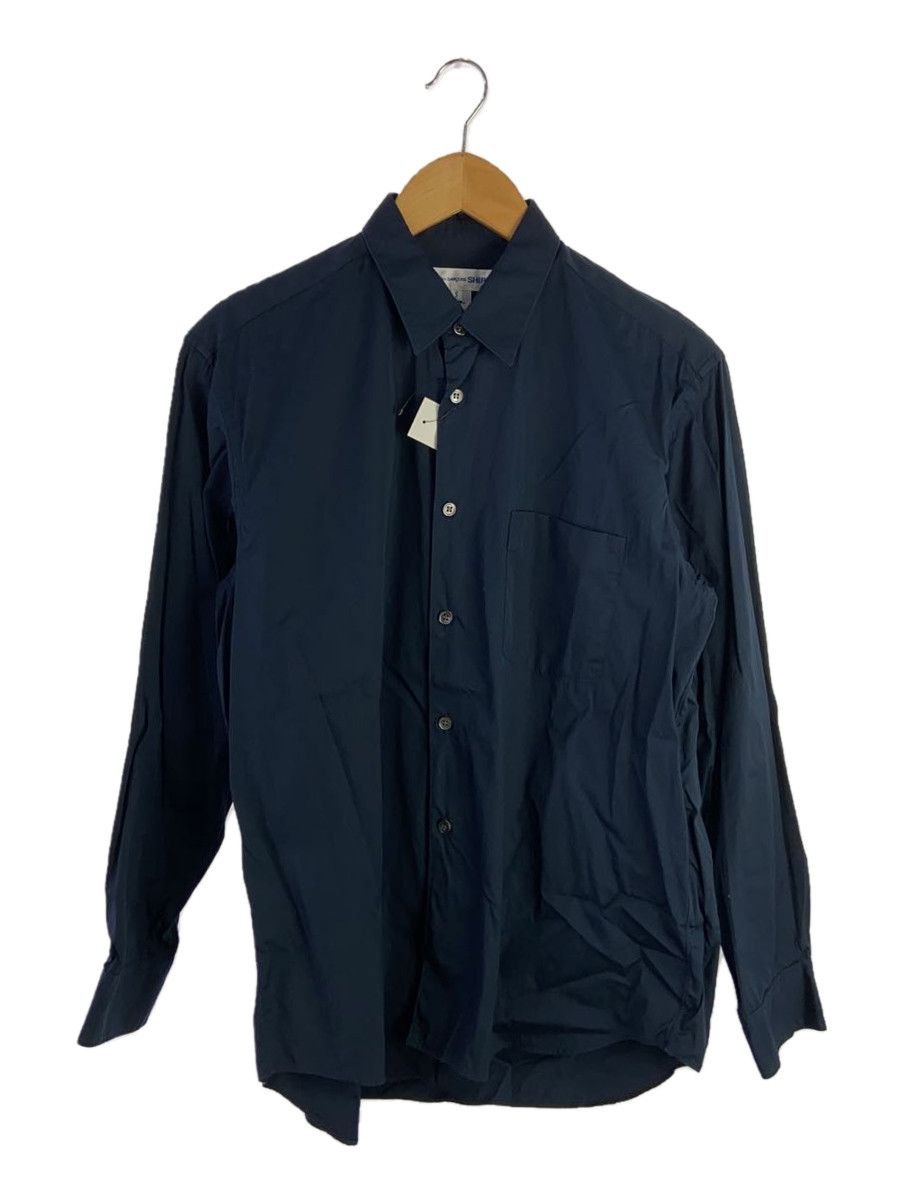 Comme des Garcons Shirt Shirt Forever Wide Classic Cotton Long sleeve Navy  | Grailed