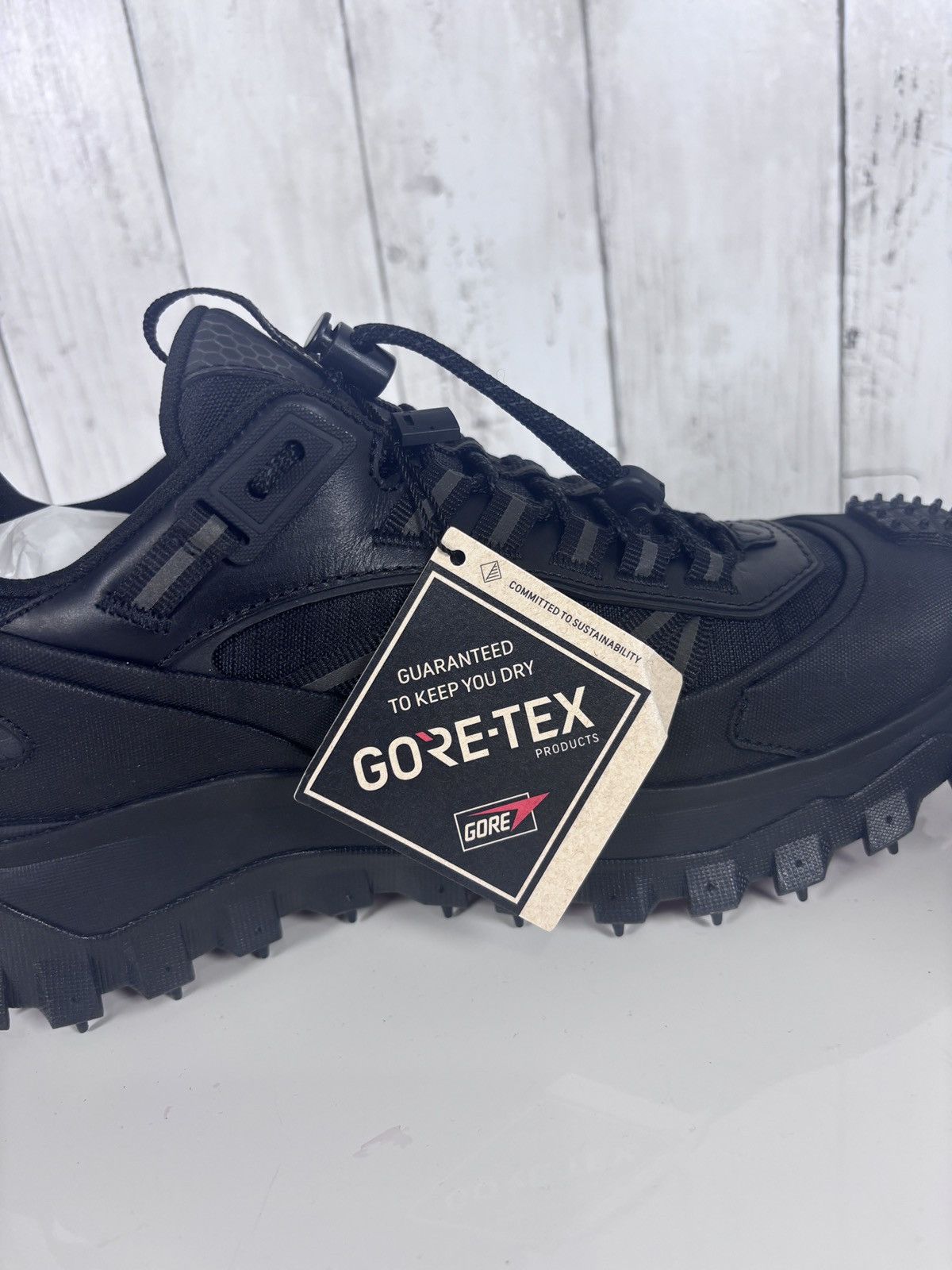 Moncler Moncler Trailgrip GTX Black Trainers Size 39 Size US 6 / EU 39 - 9 Thumbnail
