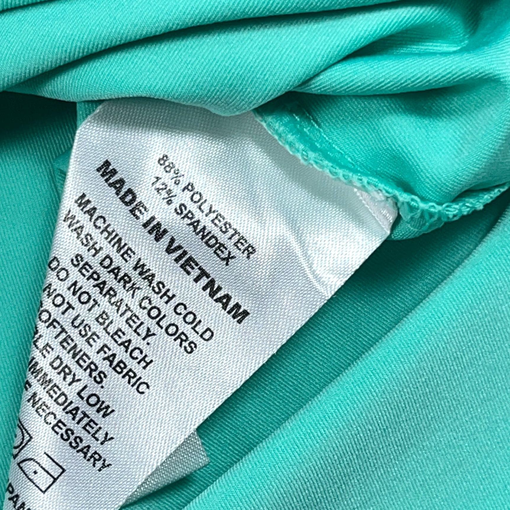 Footjoy FootJoy Polo Shirt Men XL Green Performance Wicking Prospect Bay Country Club Size US XL / EU 56 / 4 - 3 Thumbnail