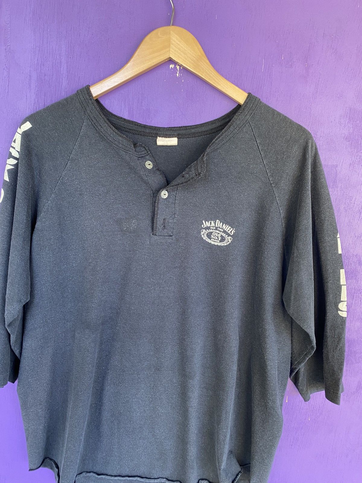 Other Vintage 70s Jack Daniels Tennessee whiskey raglan Size US L / EU 52-54 / 3 - 3 Thumbnail