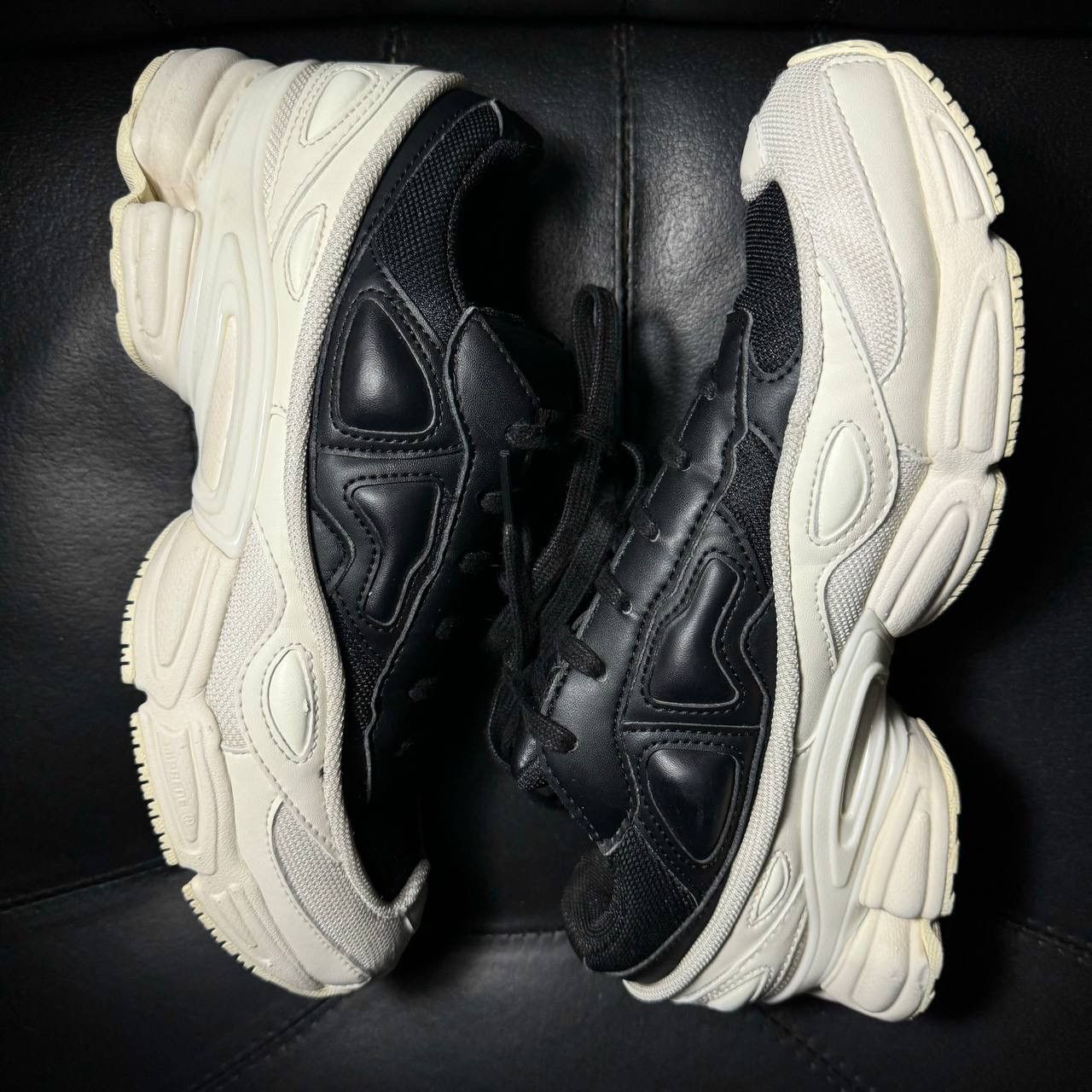 Adidas × Raf Simons Adidas Raf Simons ozweego Cream White FW18 Size US 7.5 / EU 40-41 - 4 Thumbnail