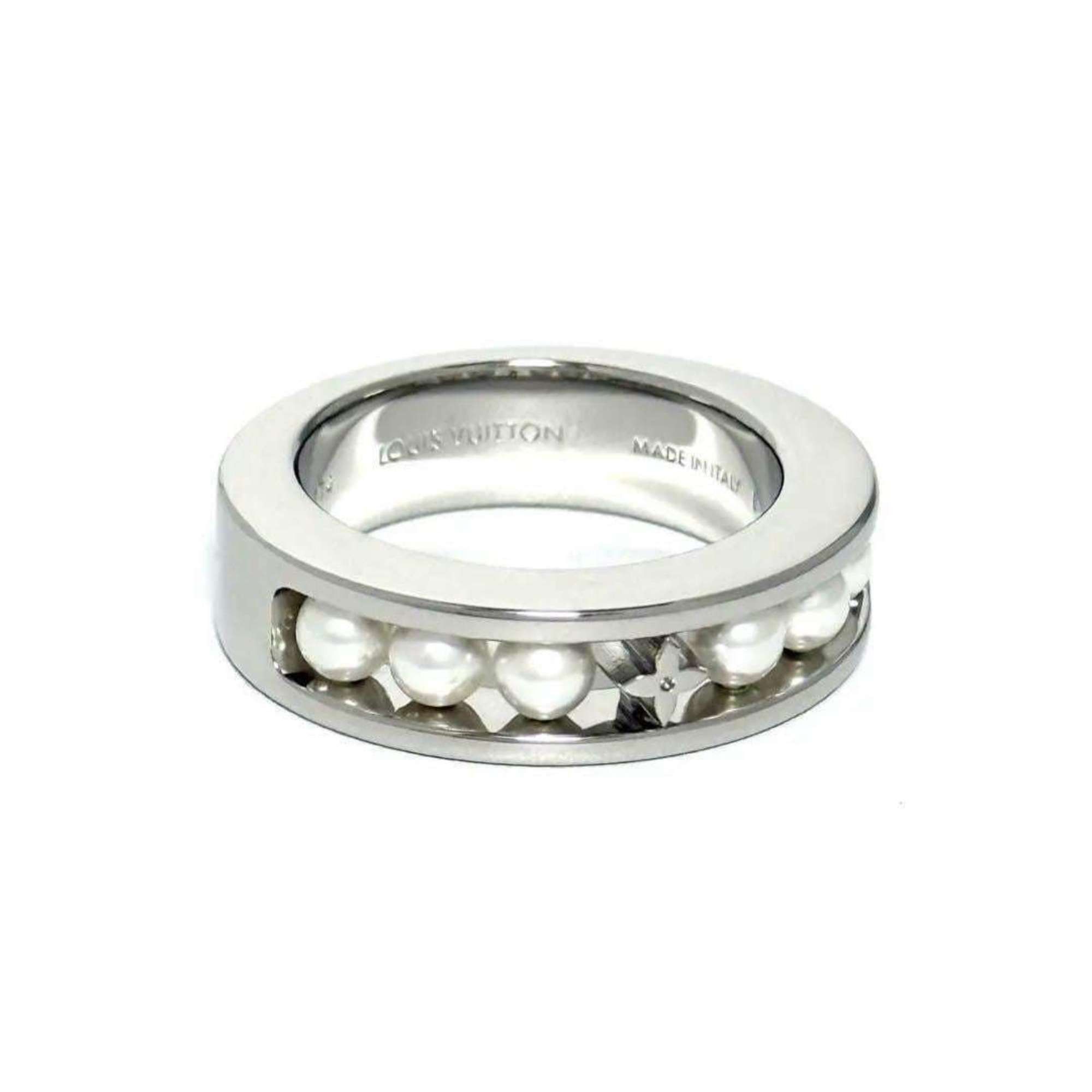 Louis Vuitton Louis Vuitton Men's Pearl Fusion Ring Size ONE SIZE - 1 Thumbnail