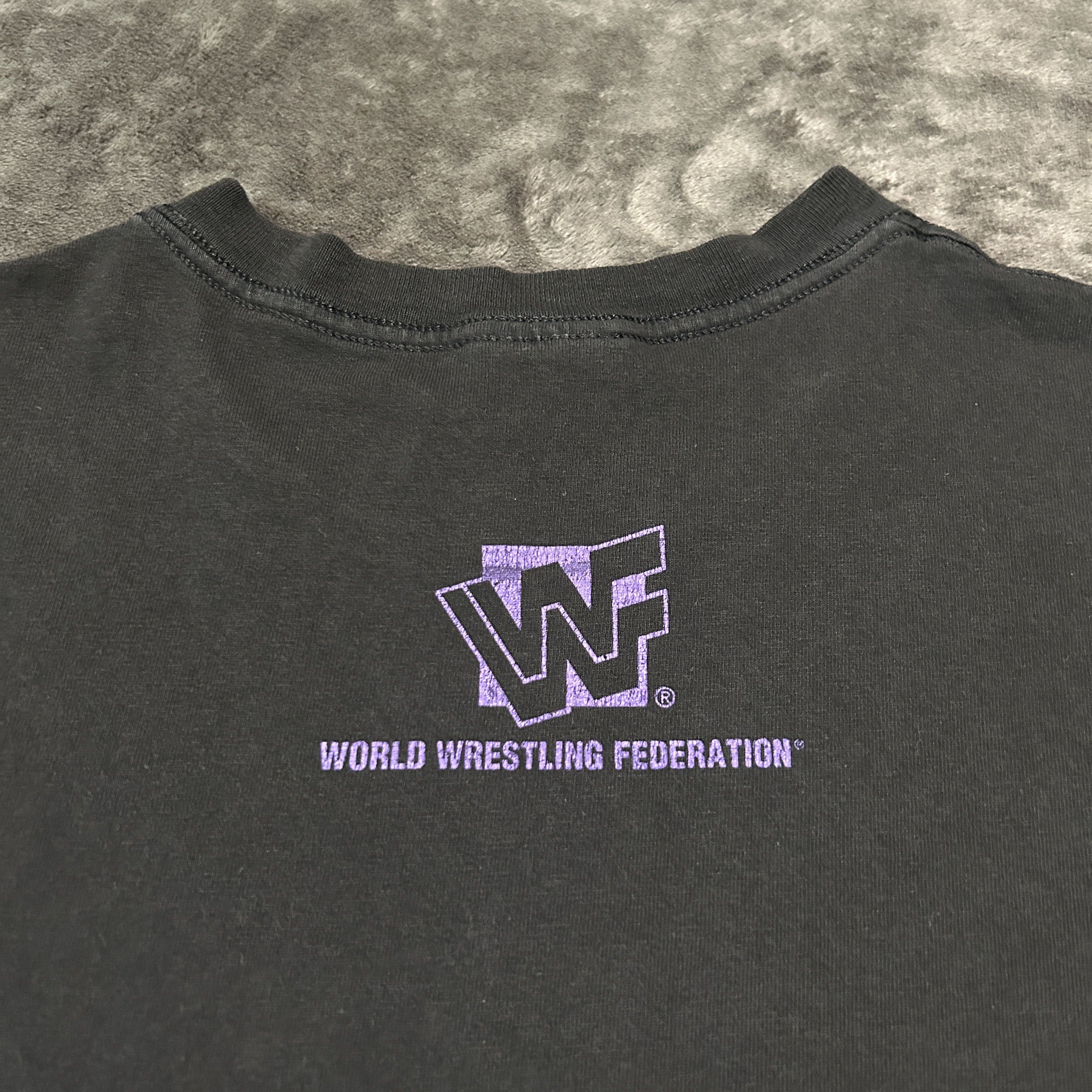 WWE Vintage Undertaker Logo WWF 1997 Wrestling T-shirt Size US L / EU 52-54 / 3 - 2 Thumbnail