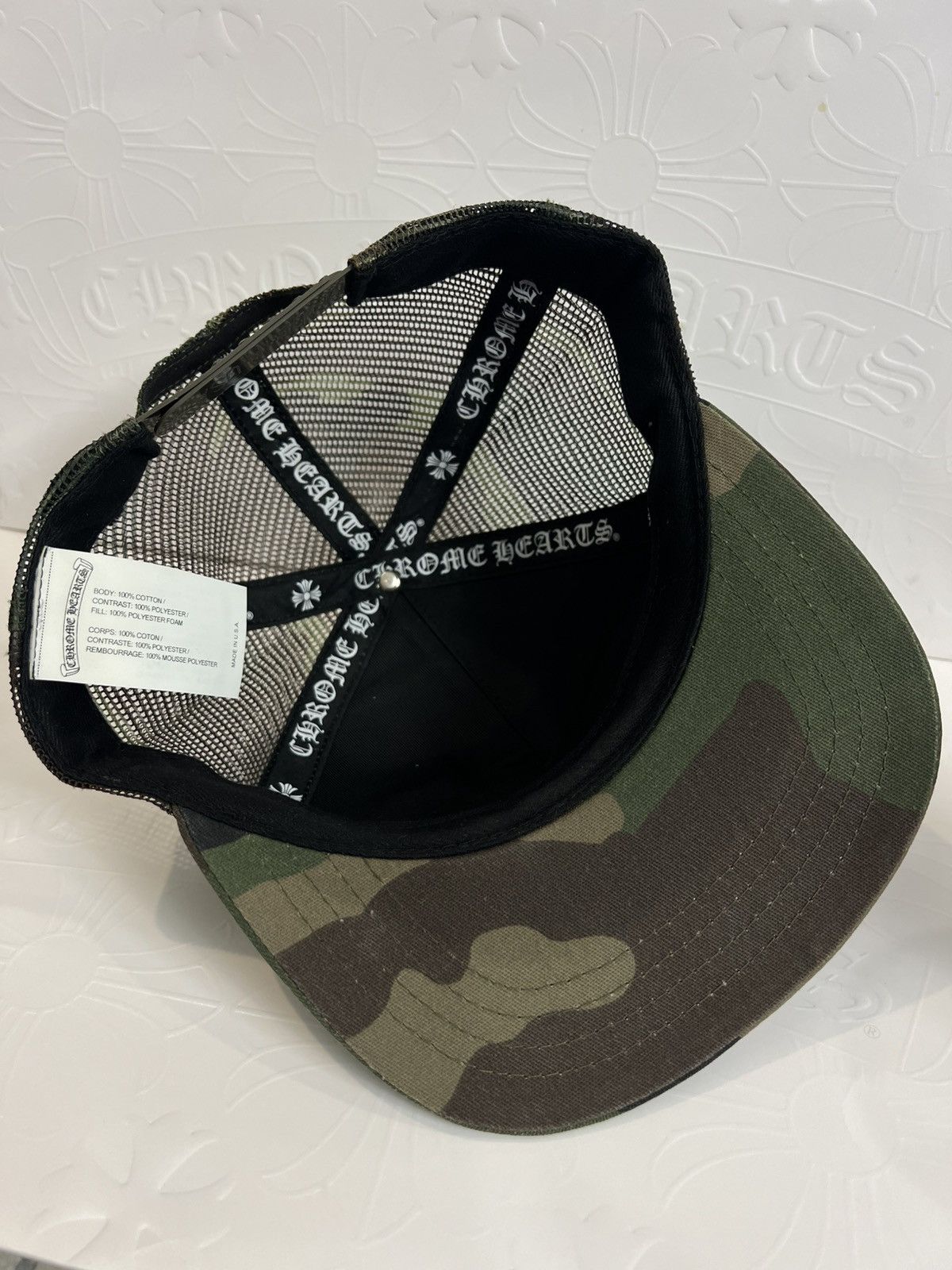 Chrome Hearts Chrome Hearts Fuck Hollywood Trucker hat Size ONE SIZE - 6 Thumbnail