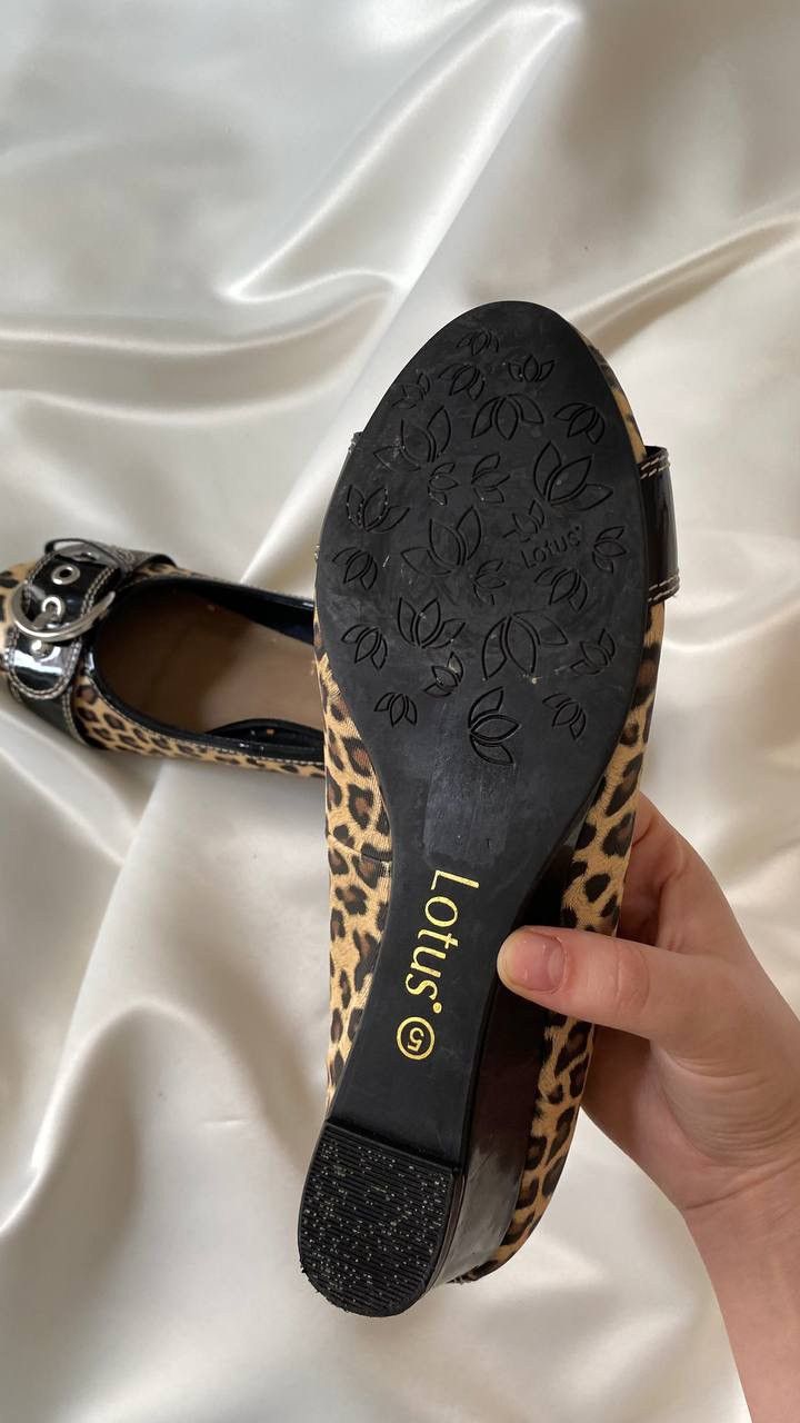 Vintage Vintage leopard ballerinas mules Size US 7.5 / IT 37.5 - 6 Thumbnail
