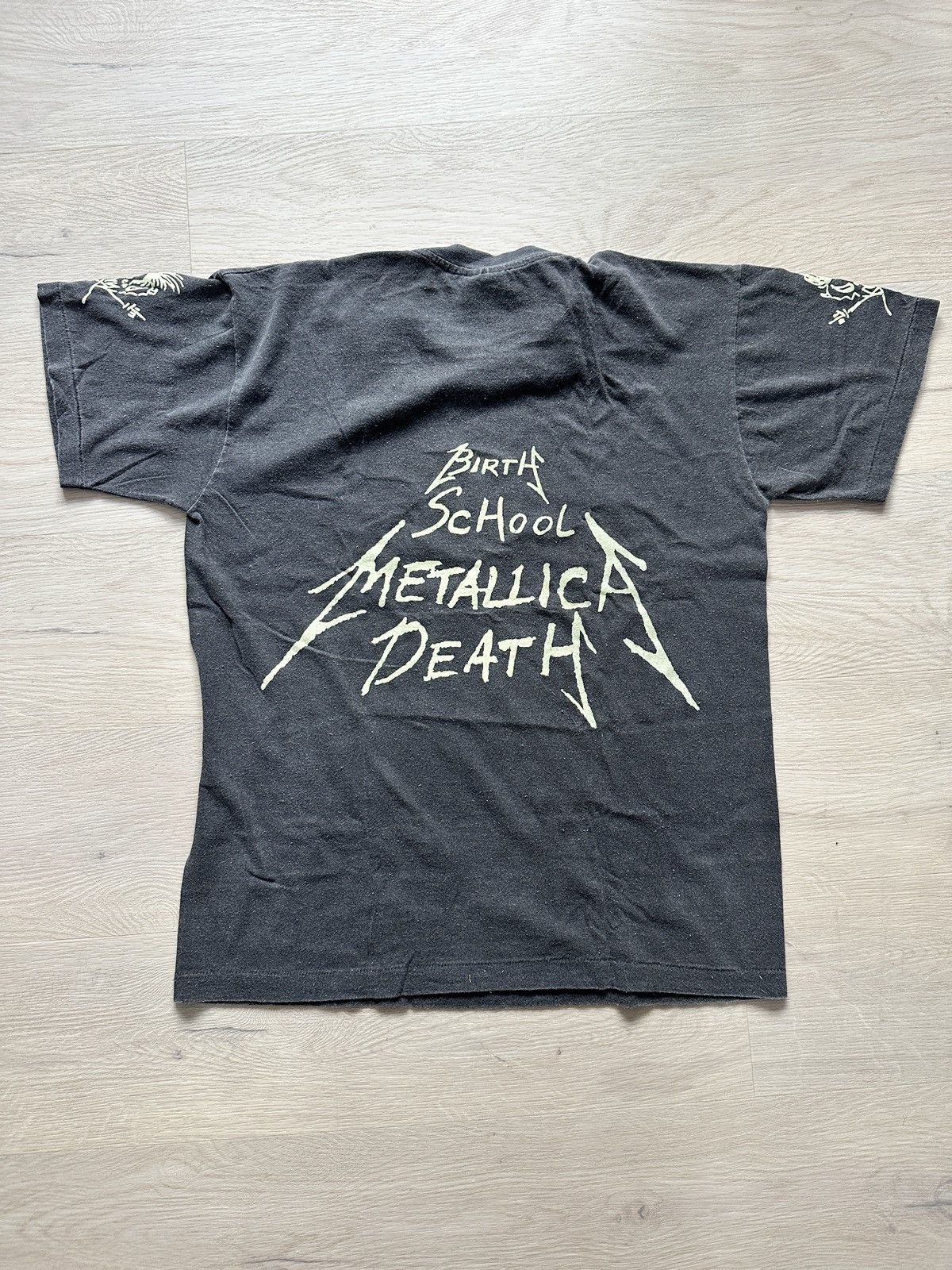 Band Tees × Vintage Metallica 1992 t shirt brockum birth school death Size US L / EU 52-54 / 3 - 5 Thumbnail