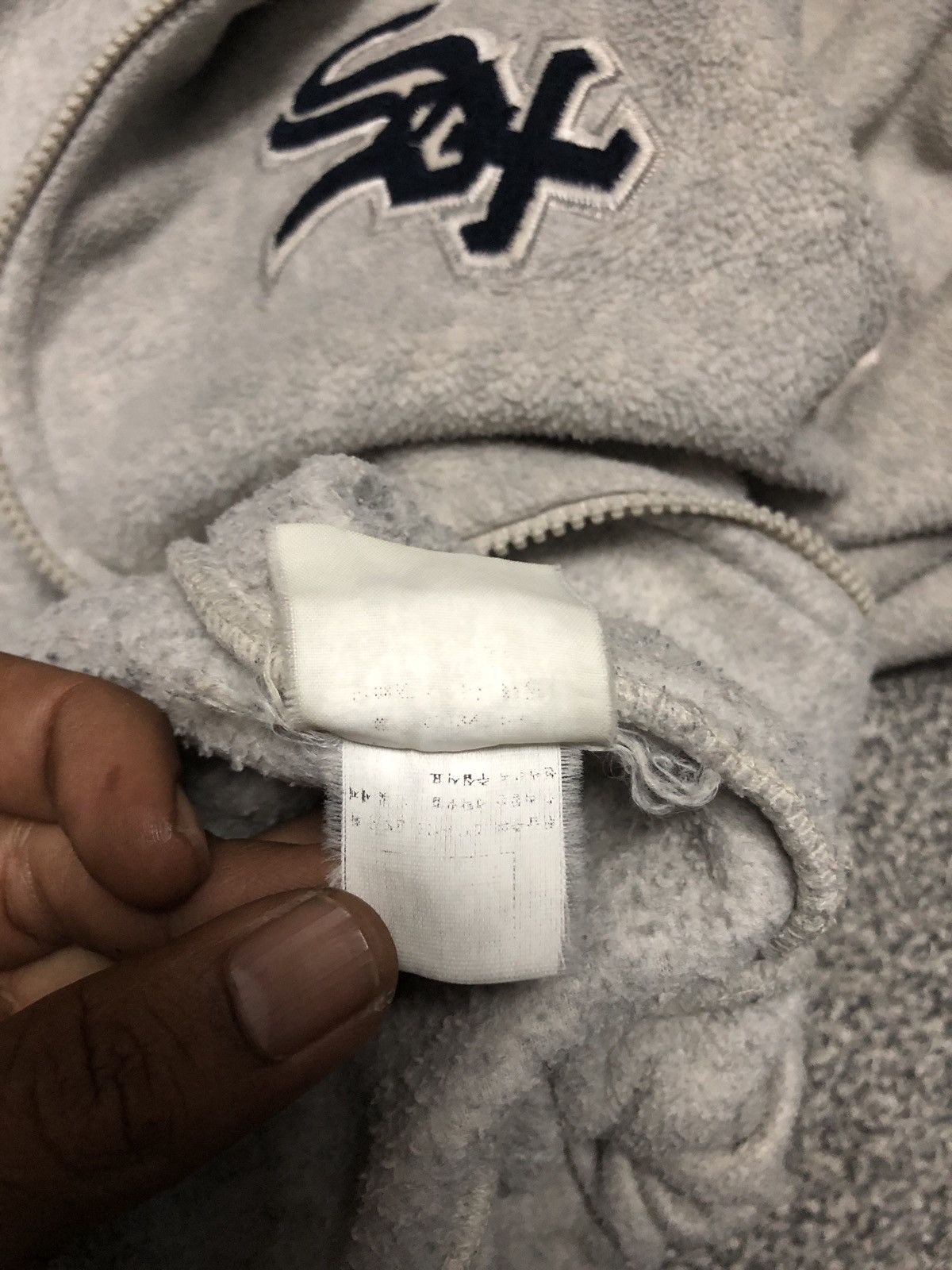 Japanese Brand 🔥Vintage🔥90s WWS MLB Chicago White SOX Hoodies Size US L / EU 52-54 / 3 - 25 Thumbnail