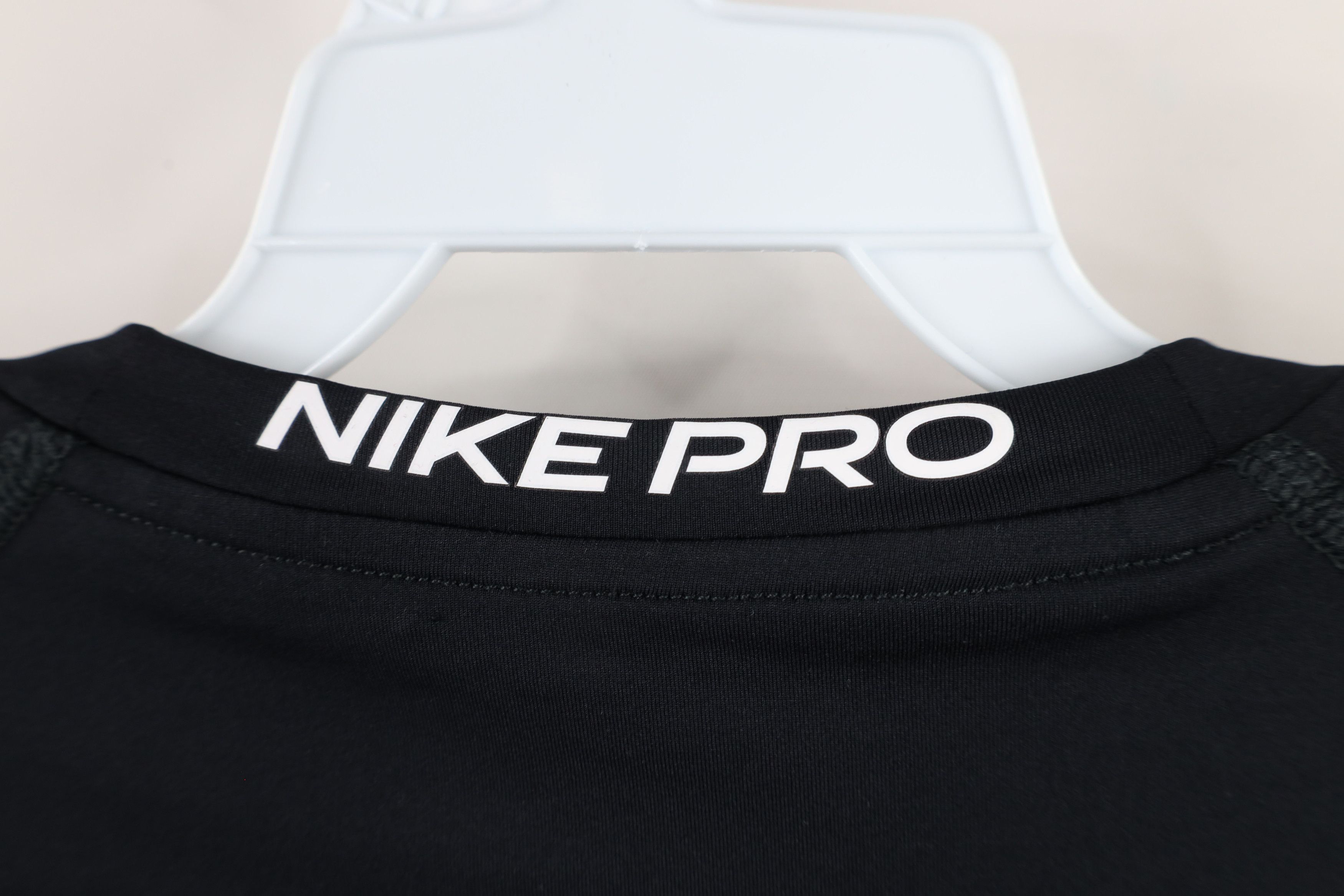 Nike × Vintage Nike Pro Scott Center Swoosh Training Long Sleeve T-Shirt Size US S / EU 44-46 / 1 - 8 Thumbnail