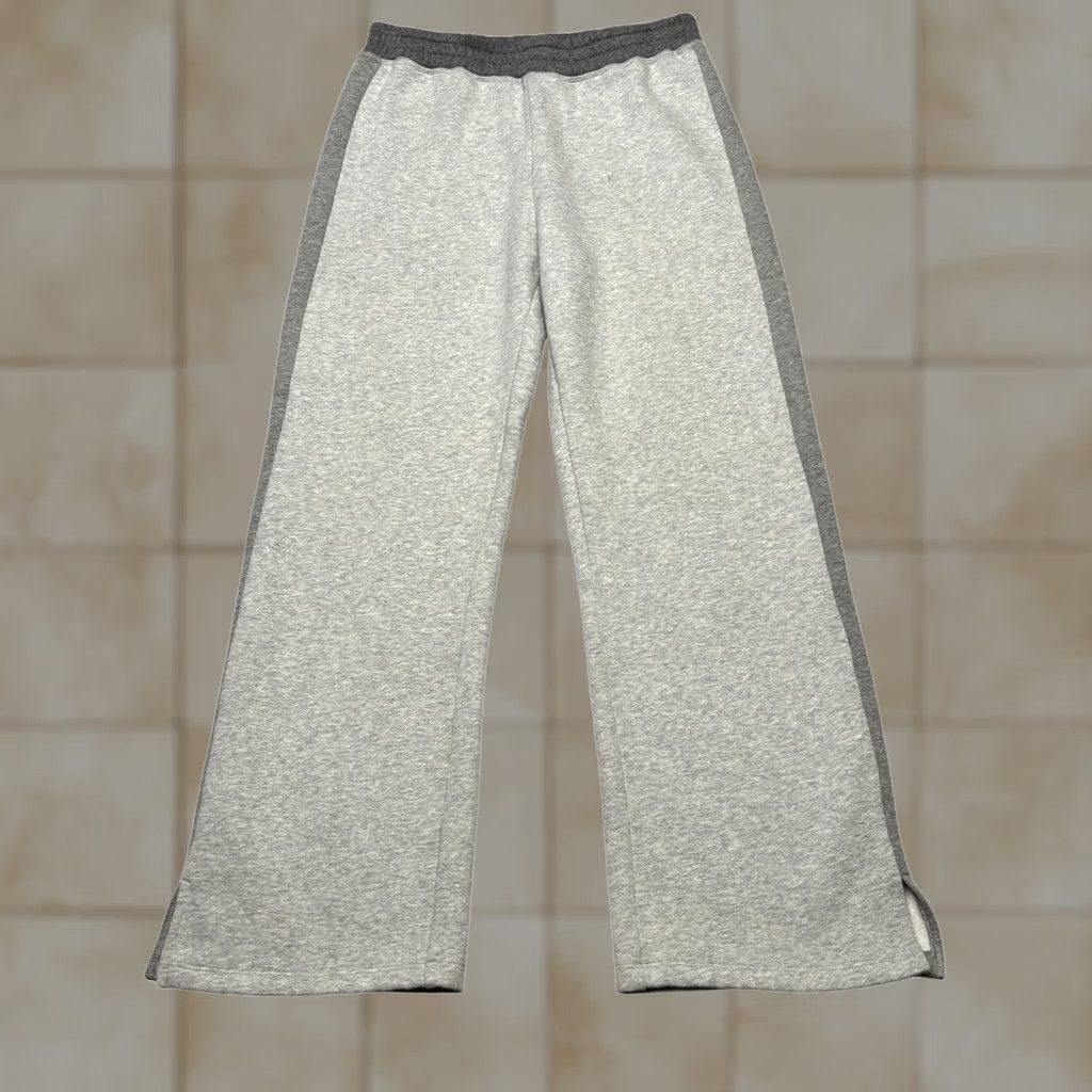 Johnny Was Johnny Was Pants Womens M Gray Los Angeles Wide Leg Lounge Sweatpants Women Size 32" / US 10 / IT 46 - 1 Thumbnail