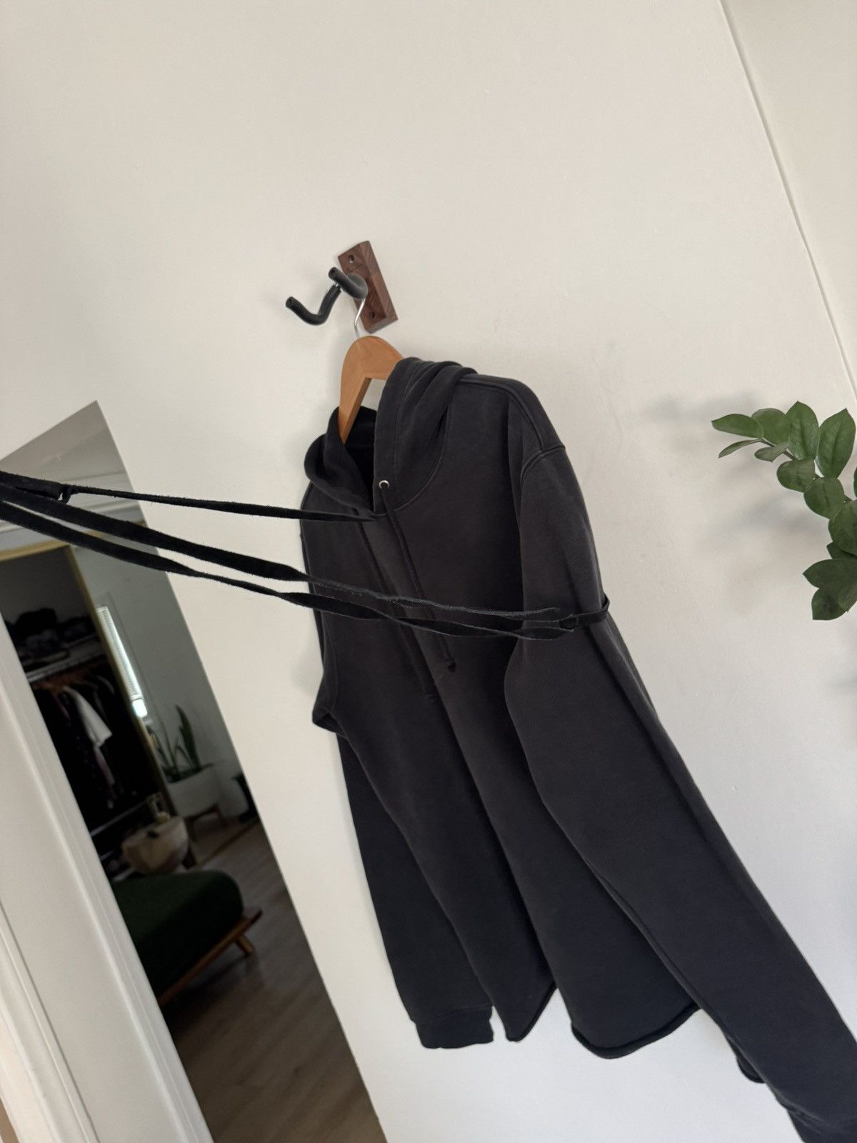 Rick Owens SLAB Hoodie Size US L / EU 52-54 / 3 - 2 Thumbnail