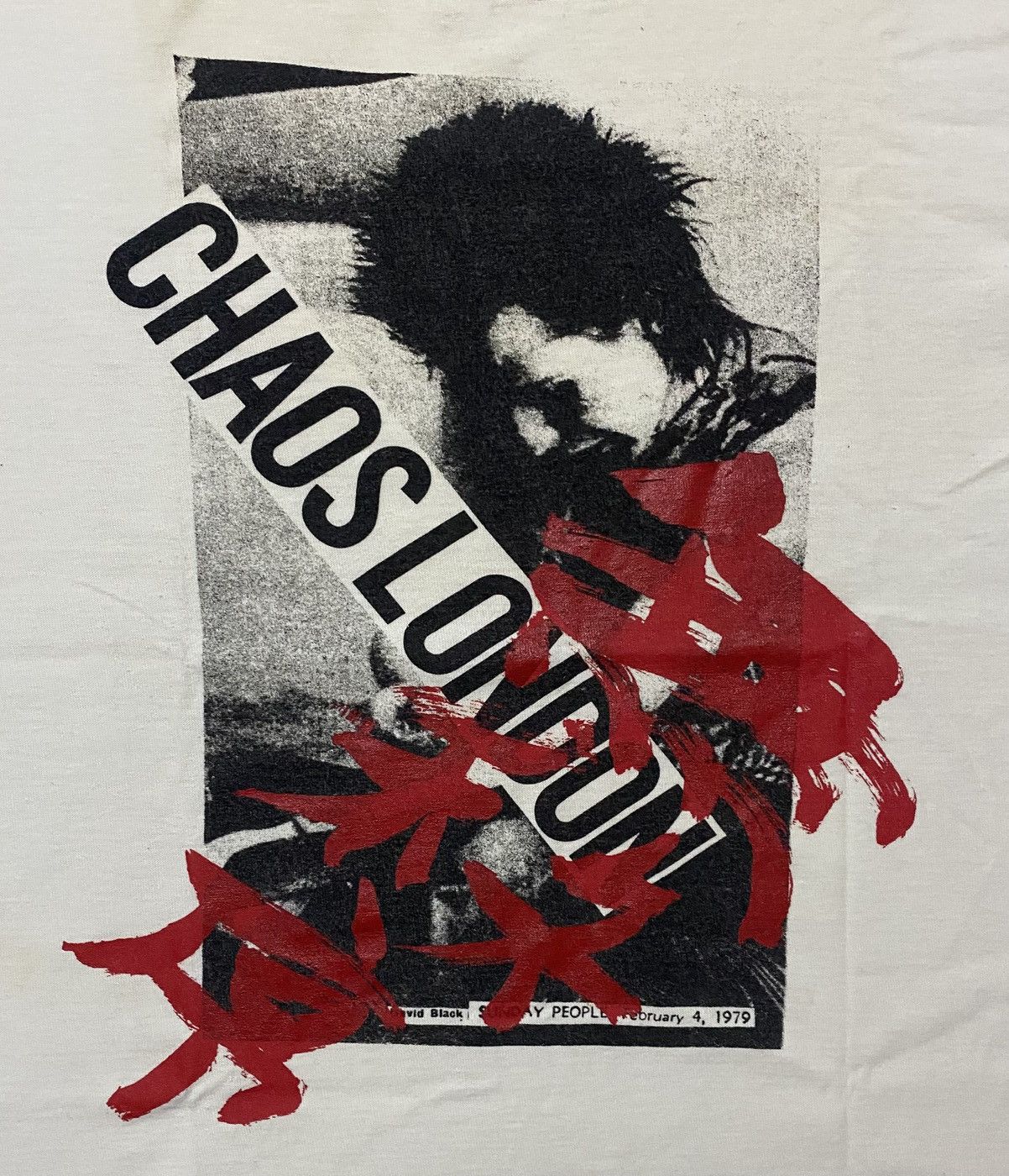 Japanese Brand × Vintage Vintage Sid Vicious Chaos London Tee by Sexy Dynamite London Size US XS / EU 42 / 0 - 2 Thumbnail