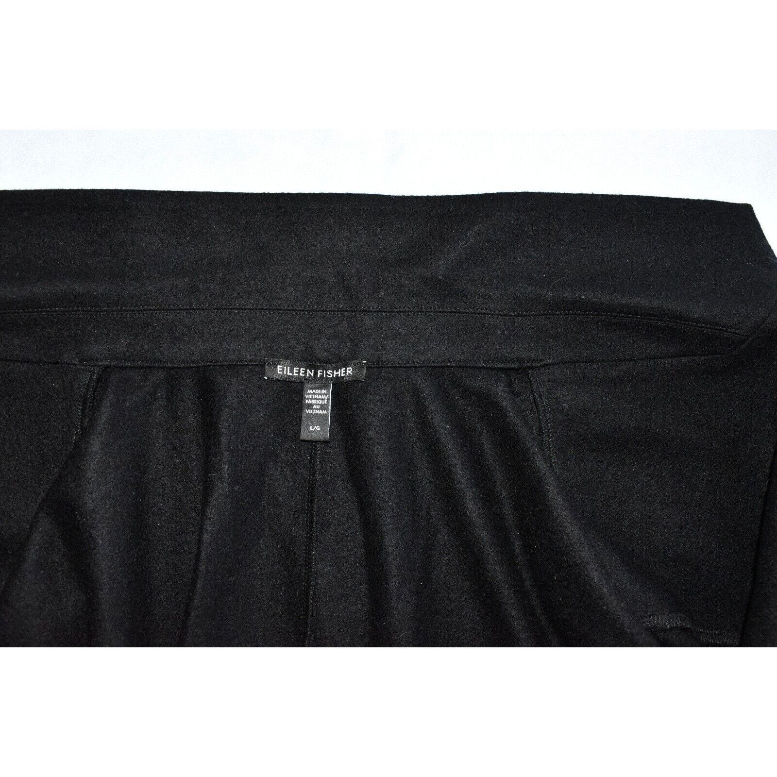 Eileen Fisher NEW EILEEN FISHER 100% Wool Open Front Long Jacket Size L Size L / US 10 / IT 46 - 5 Thumbnail