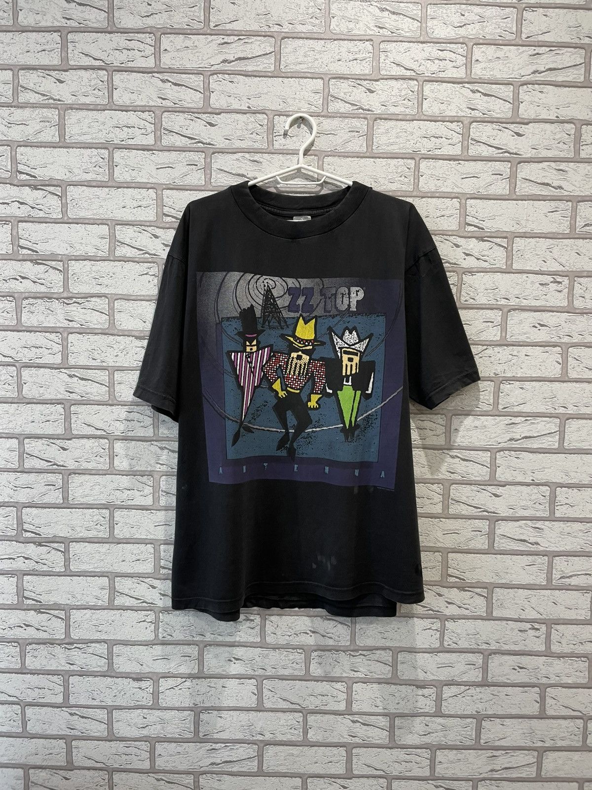 Band Tees × Vintage Vintage 1994 ZZ Top Antena Tour T-Shirt Tee Size US XL / EU 56 / 4 - 1 Thumbnail