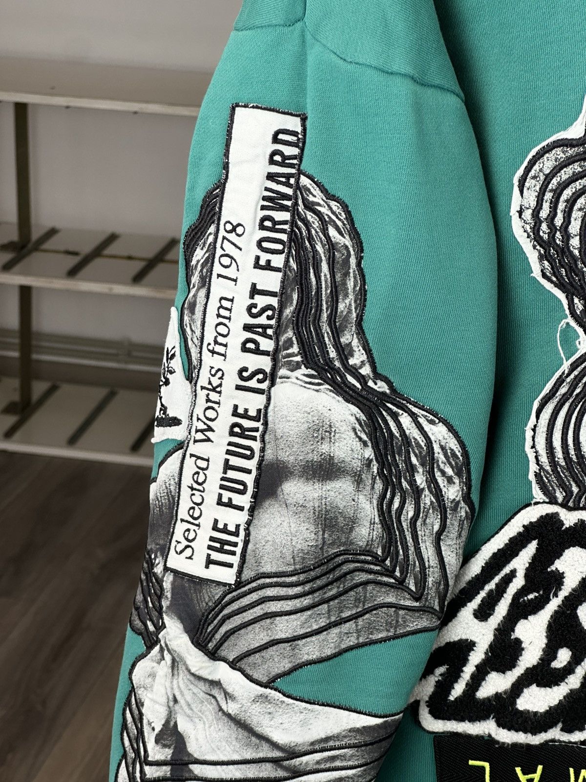 Diesel Diesel Aesthetic Para + Normal Mint Hoodie Y2K Size US M / EU 48-50 / 2 - 5 Thumbnail