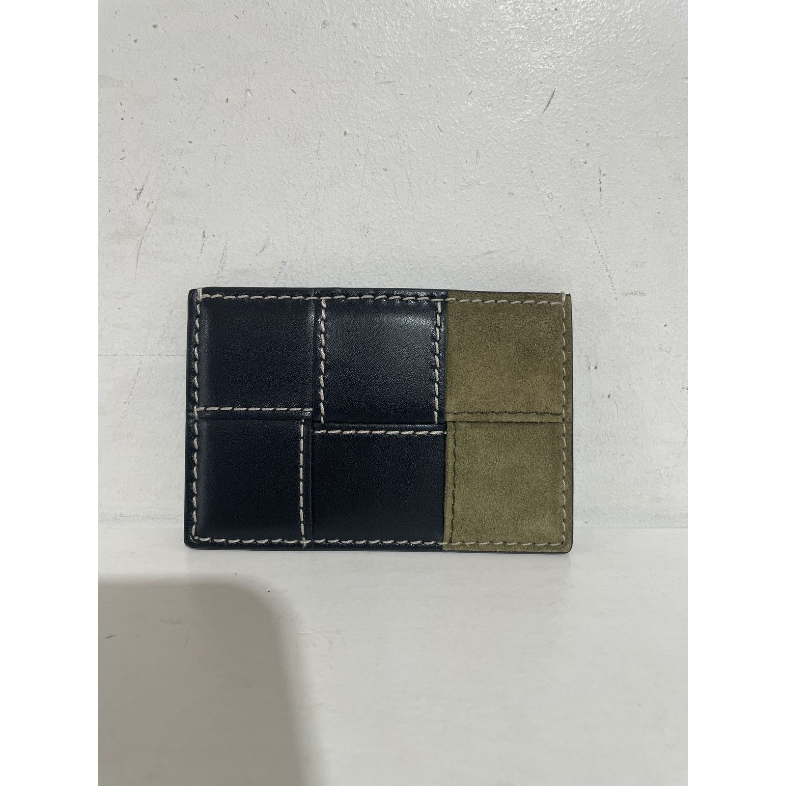 Bottega Veneta BOTTEGA VENETA MUST & BLACK CASSETTE CREDIT CARD HOLDER Size ONE SIZE - 2 Thumbnail