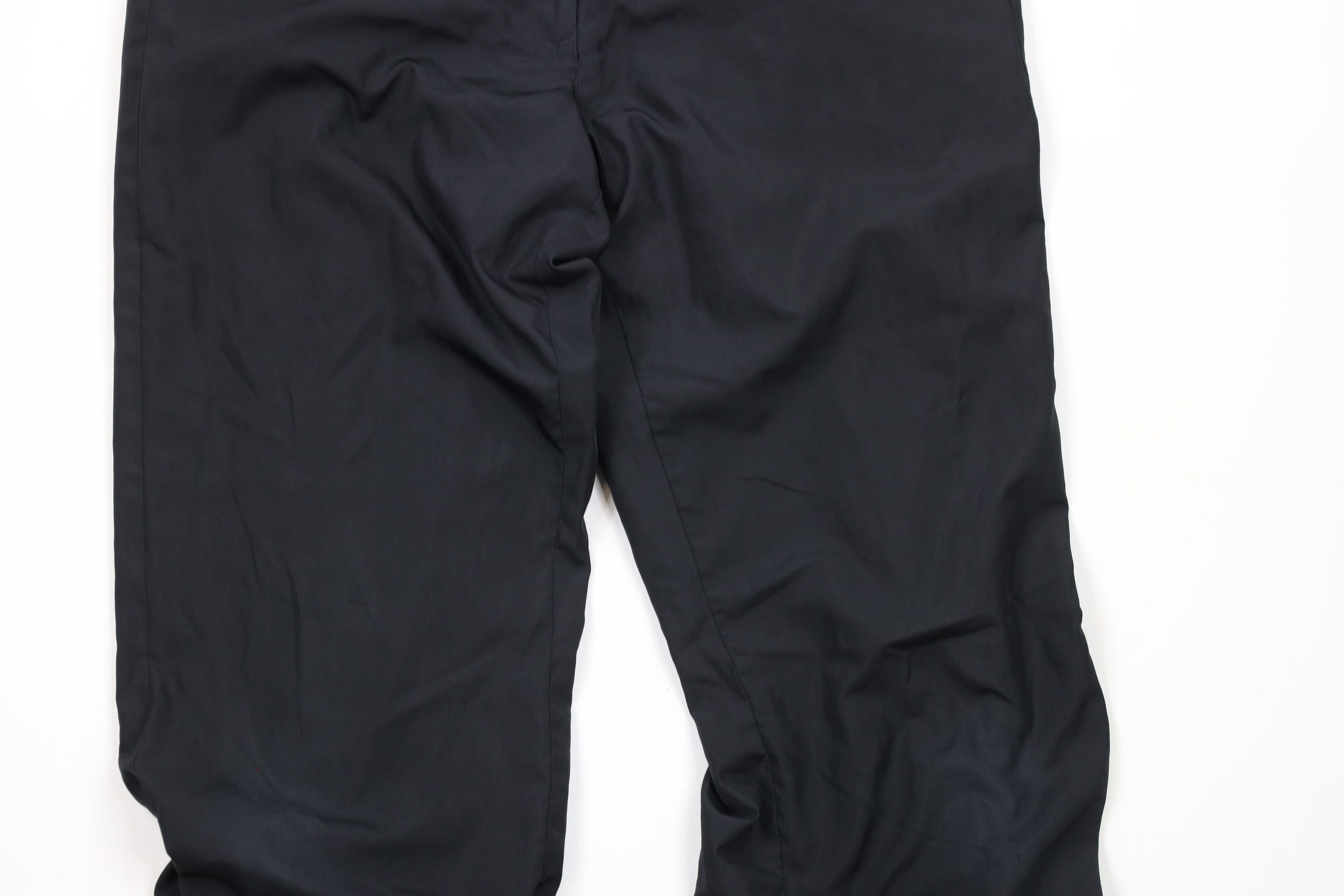 J.Crew × Vintage Vintage 90s J Crew Gym Lined Flared Wide Leg Pants Black Size US 32 / EU 48 - 3 Thumbnail