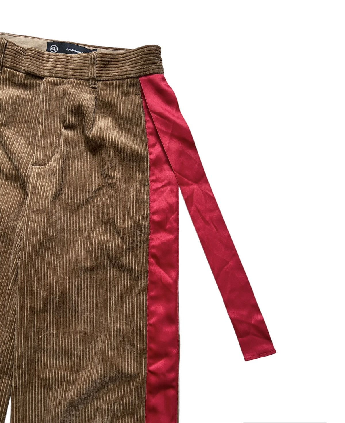 Undercover Fall Winter 2021 Undercover x GU Pleated Corduroy Wide Pants Size US 29 - 5 Thumbnail