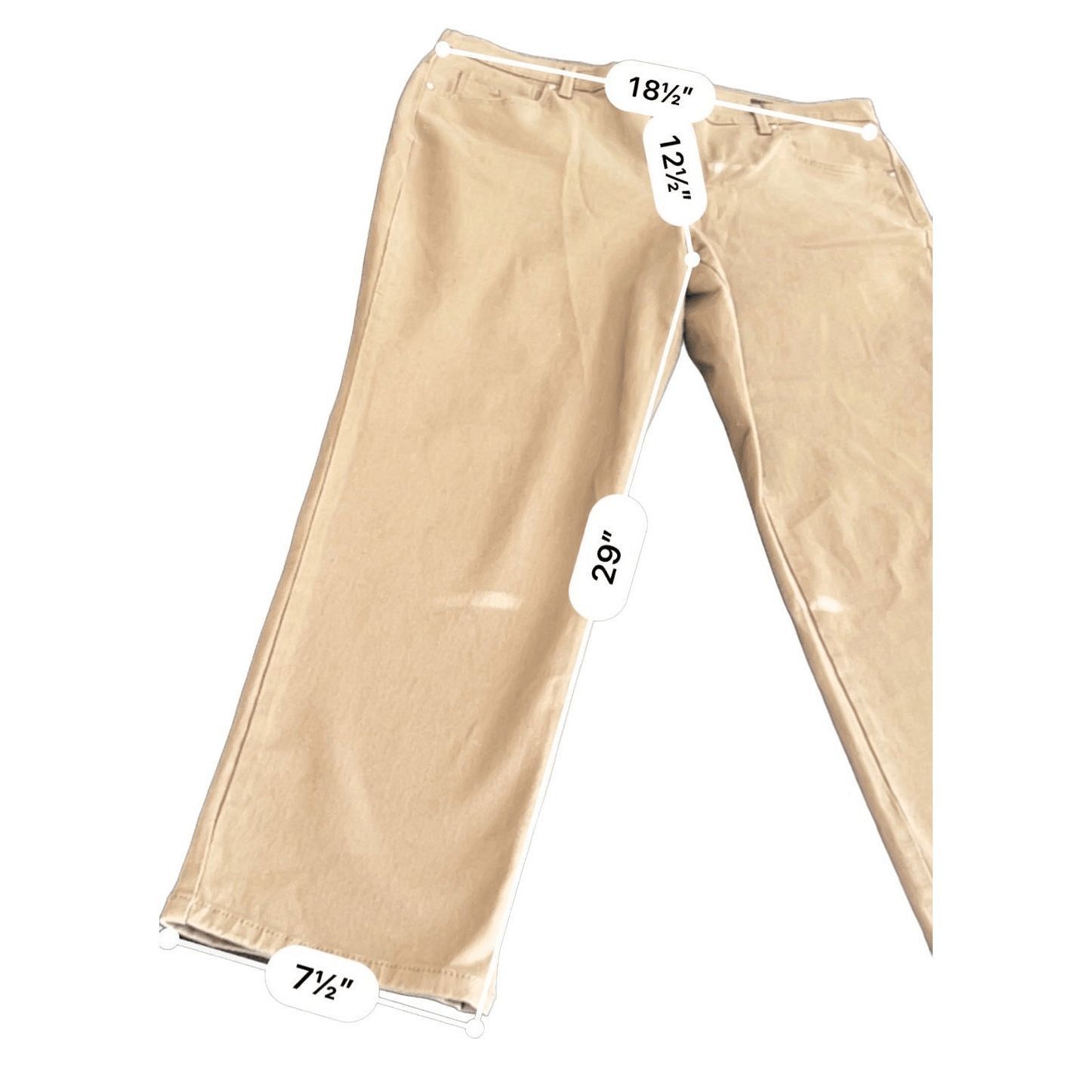 Gloria Vanderbilt Gloria Vanderbilt Amanda denim Jean size 16W Size 38" / US 16 / IT 52 - 8 Thumbnail