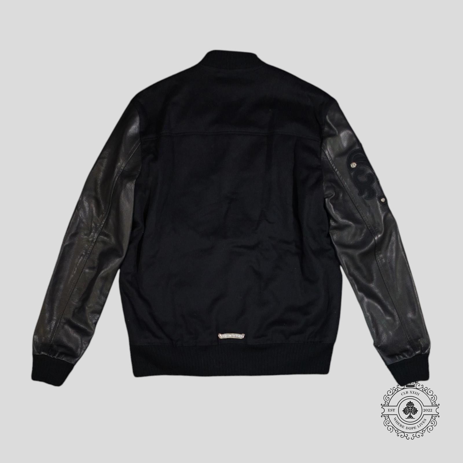 Chrome Hearts Chrome Hearts Cross Patch Varsity Jacket in Black Size US S / EU 44-46 / 1 - 2 Thumbnail