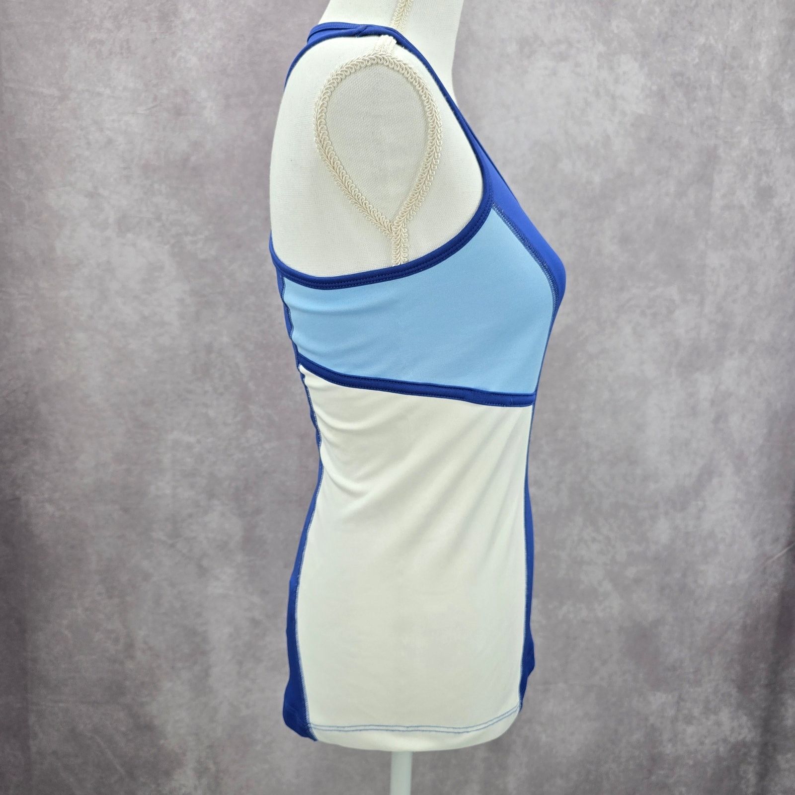 Grand Slam Grand Slam Blue Racerback Activewear Tank Top Small Size S / US 4 / IT 40 - 3 Thumbnail