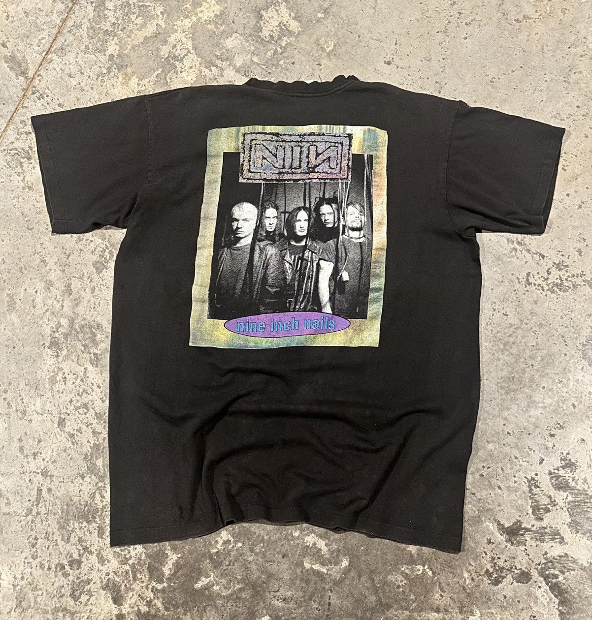 Band Tees Vintage 1994 Nine Inch Nails Outside Tour T Shirt XL Rare Size US XL / EU 56 / 4 - 2 Thumbnail