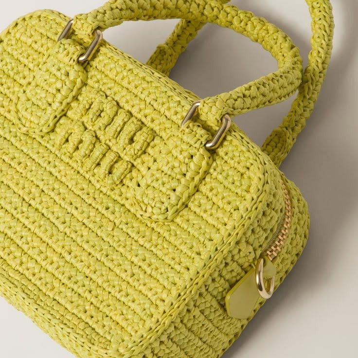Miu Miu Miu Miu Arcadie Crochet top-handle bag Size ONE SIZE - 2 Thumbnail