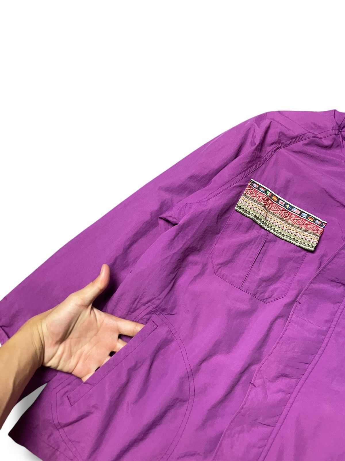 Japanese Brand TITI CACA Origin Brand Hidden Zipper Jacket (64) Size US L / EU 52-54 / 3 - 7 Thumbnail