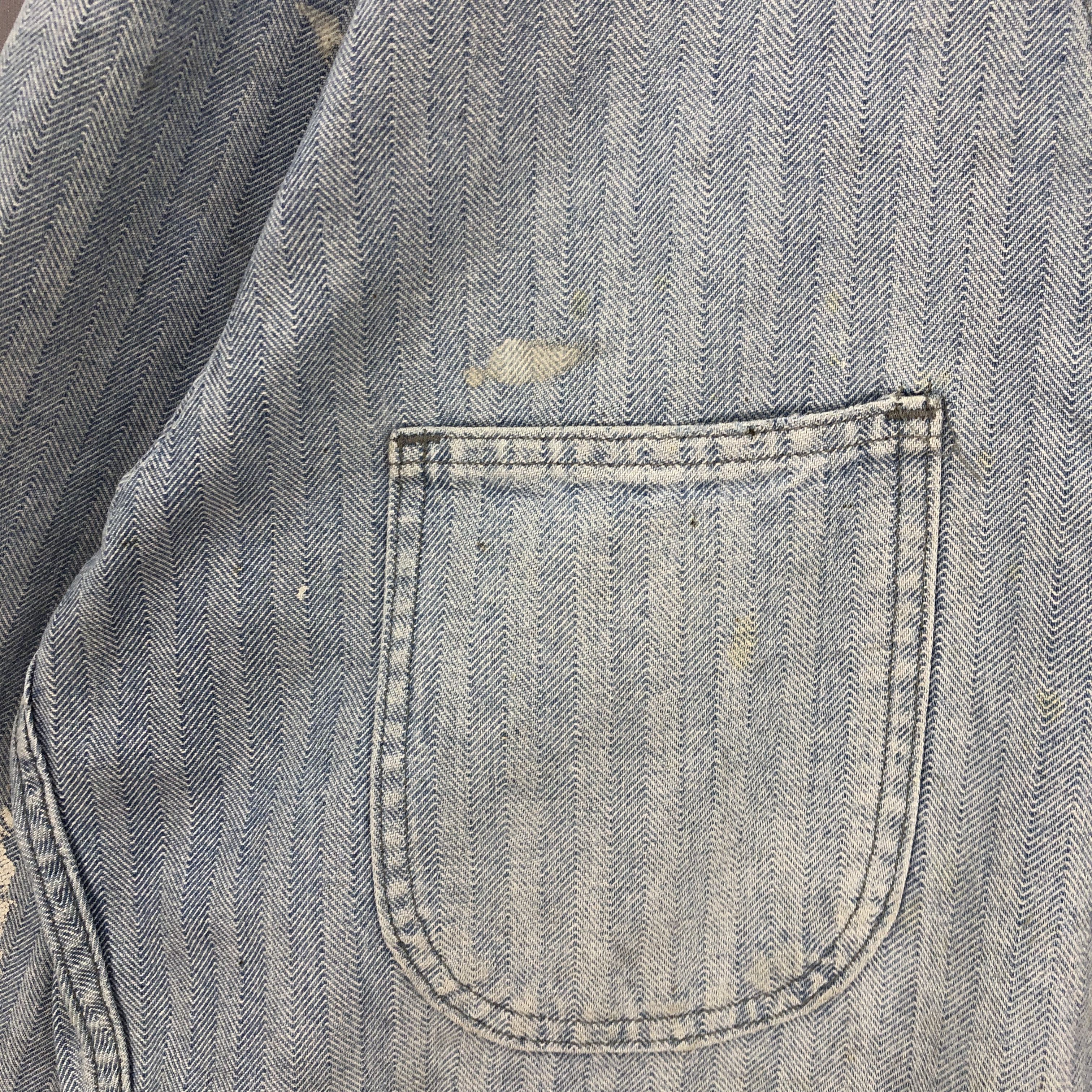 Dickies × Vintage Dirty Vintage 70s Dickies Workers Mechanics Overalls Size US 40 / EU 56 - 12 Thumbnail