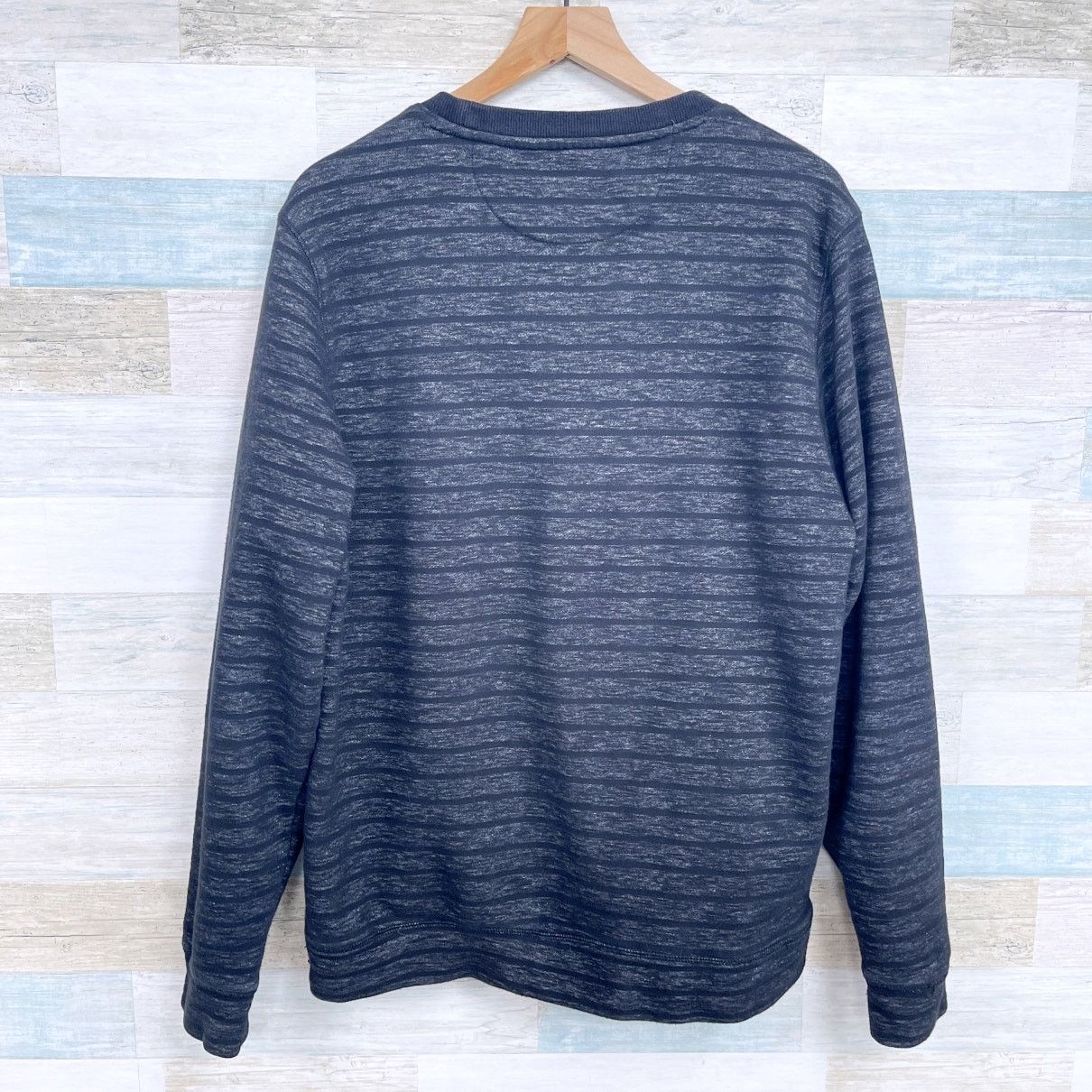 Grayers Grayers Heathered Striped Sweatshirt Gray Casual Mens L Size US L / EU 52-54 / 3 - 3 Thumbnail