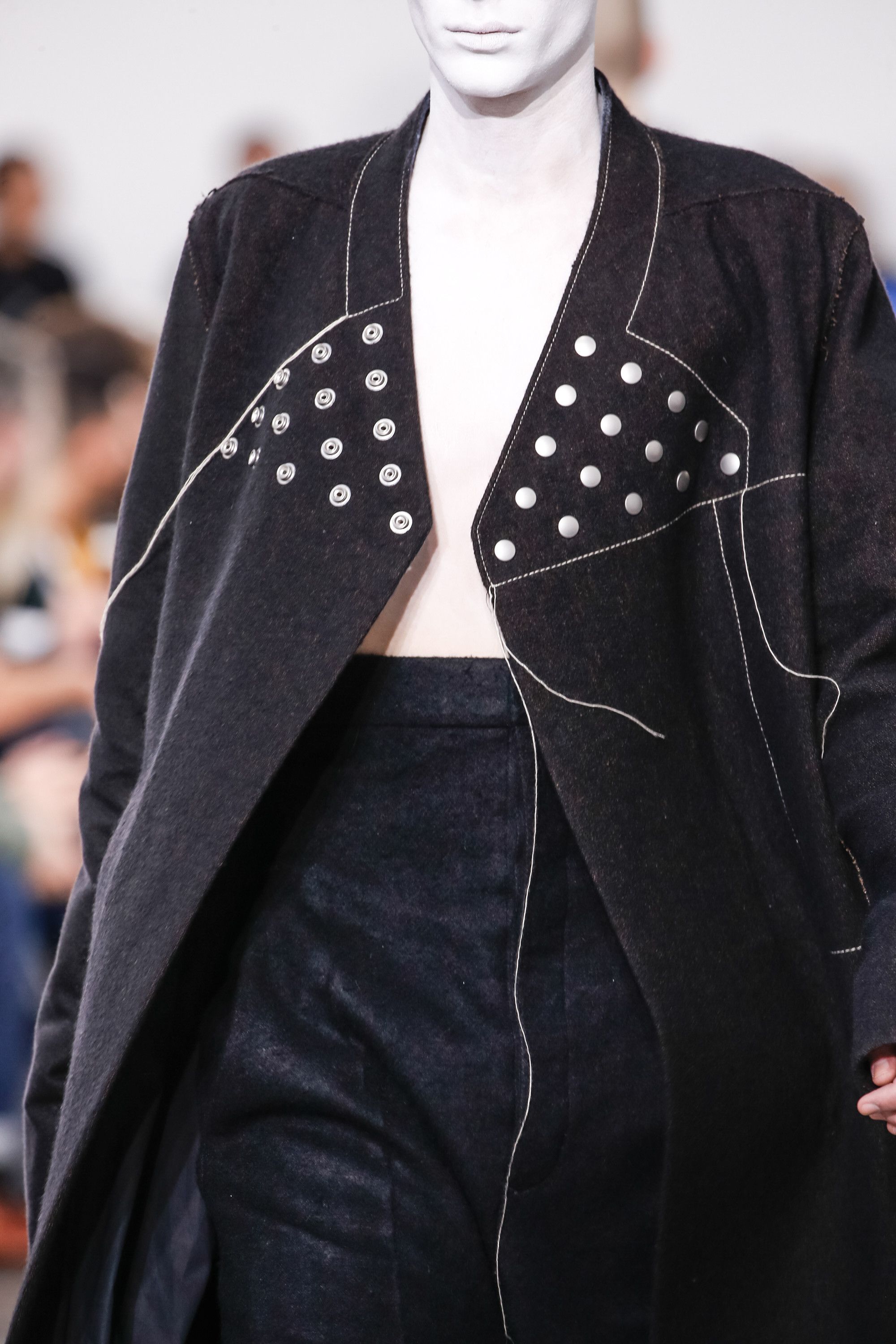 Rick Owens SISYPHUS OFF-THE-RUNWAY KIMONO WRAP COAT Size US M / EU 48-50 / 2 - 2 Thumbnail