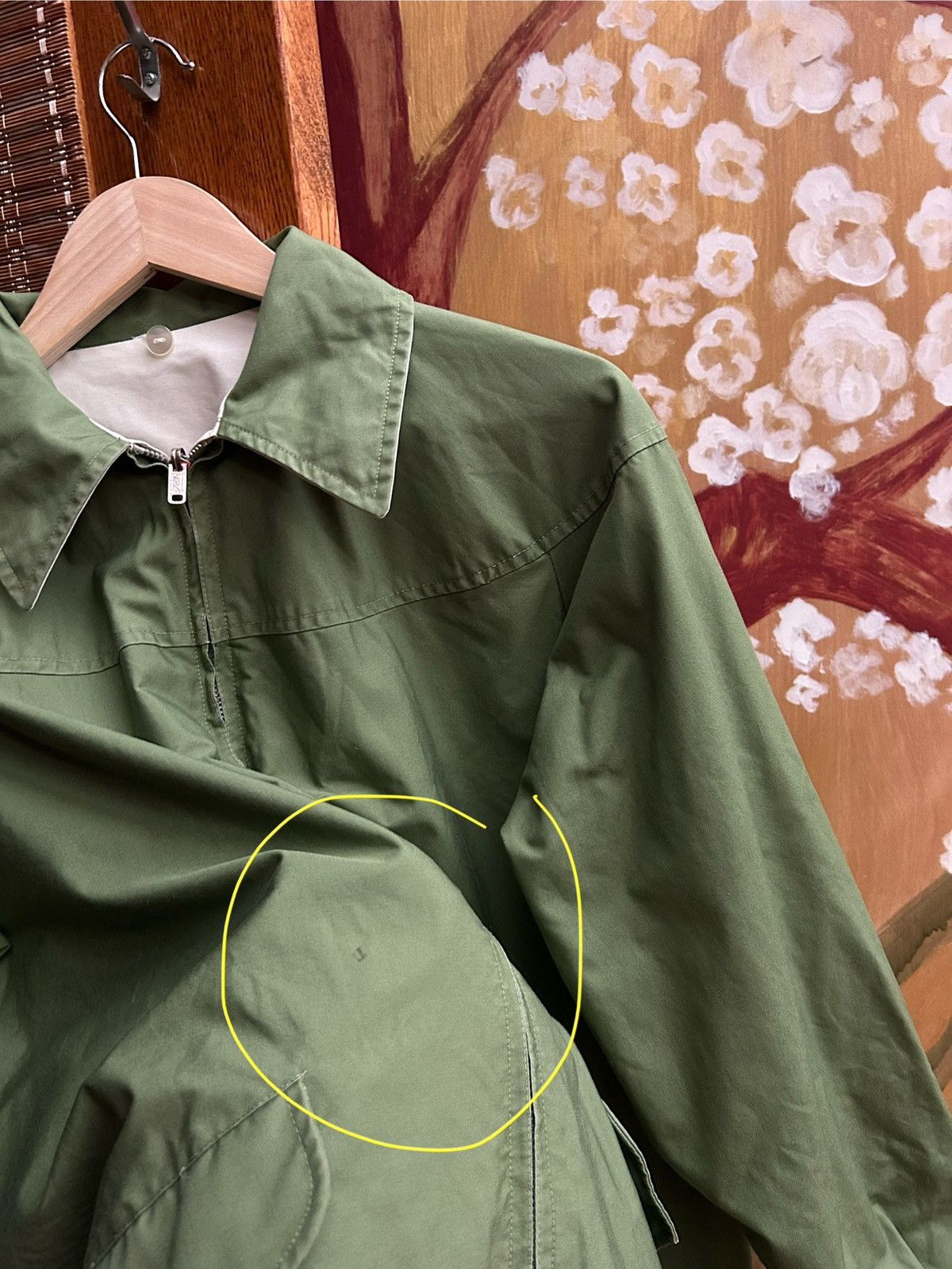 Vintage Vintage 60s Reversible Green/Ecru Golfing Jacket by Mendac Size US M / EU 48-50 / 2 - 7 Thumbnail